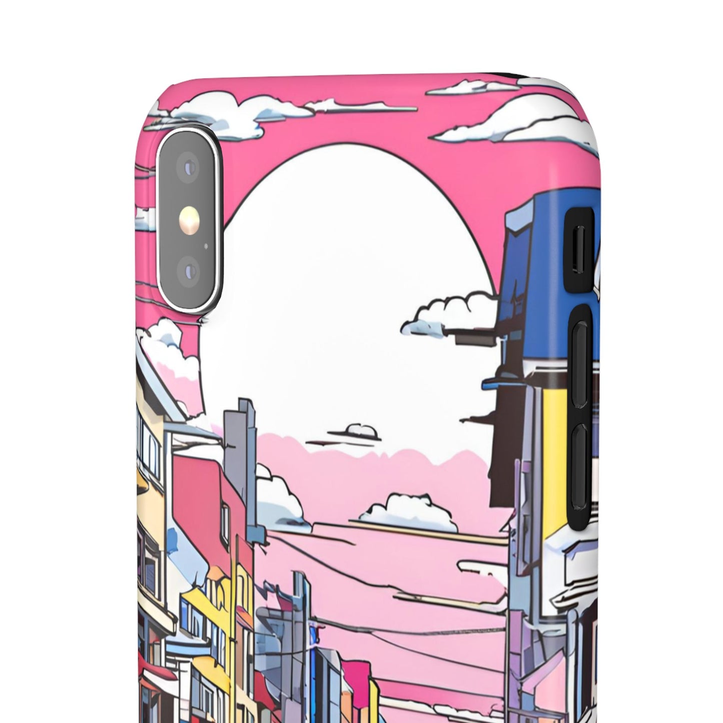 Pop Art Sunset | Coque snap légère et résistante inspiration Lichtenstein