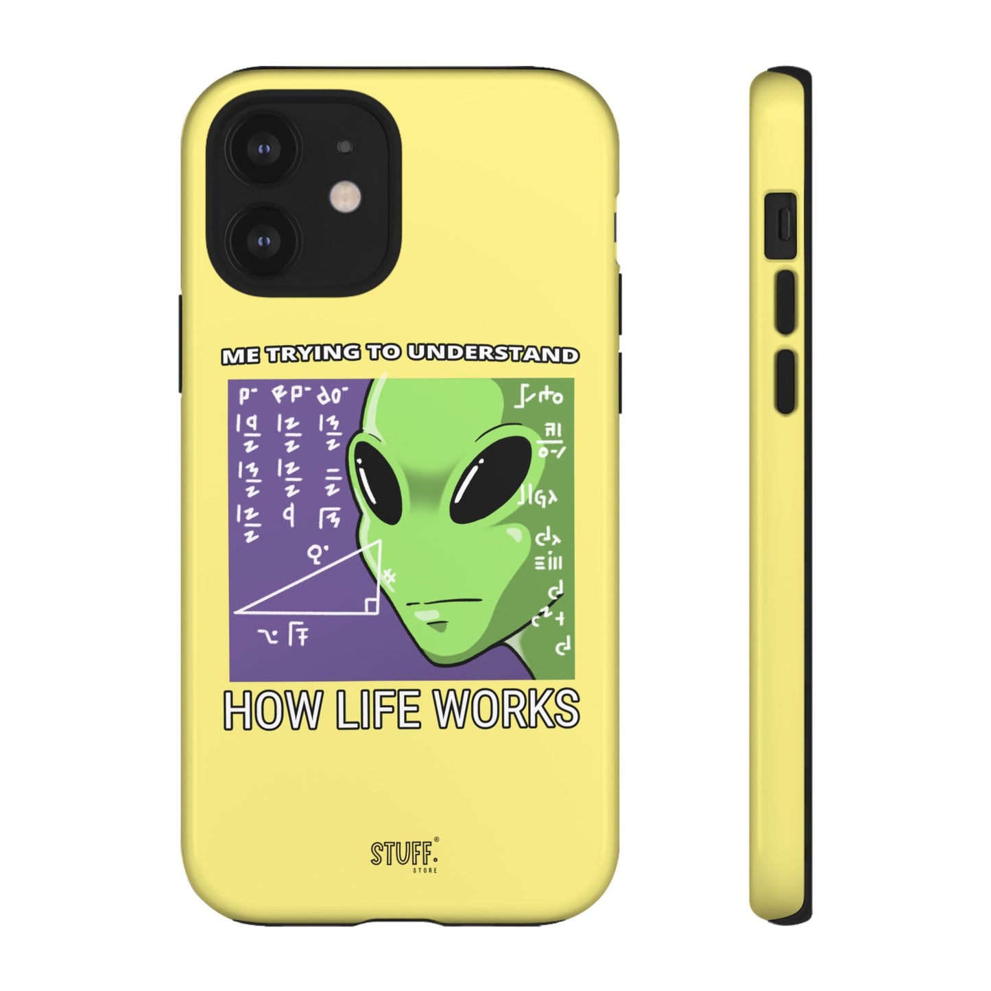 Confused Alien Case | Coque résistante Dual Protect anti-choc