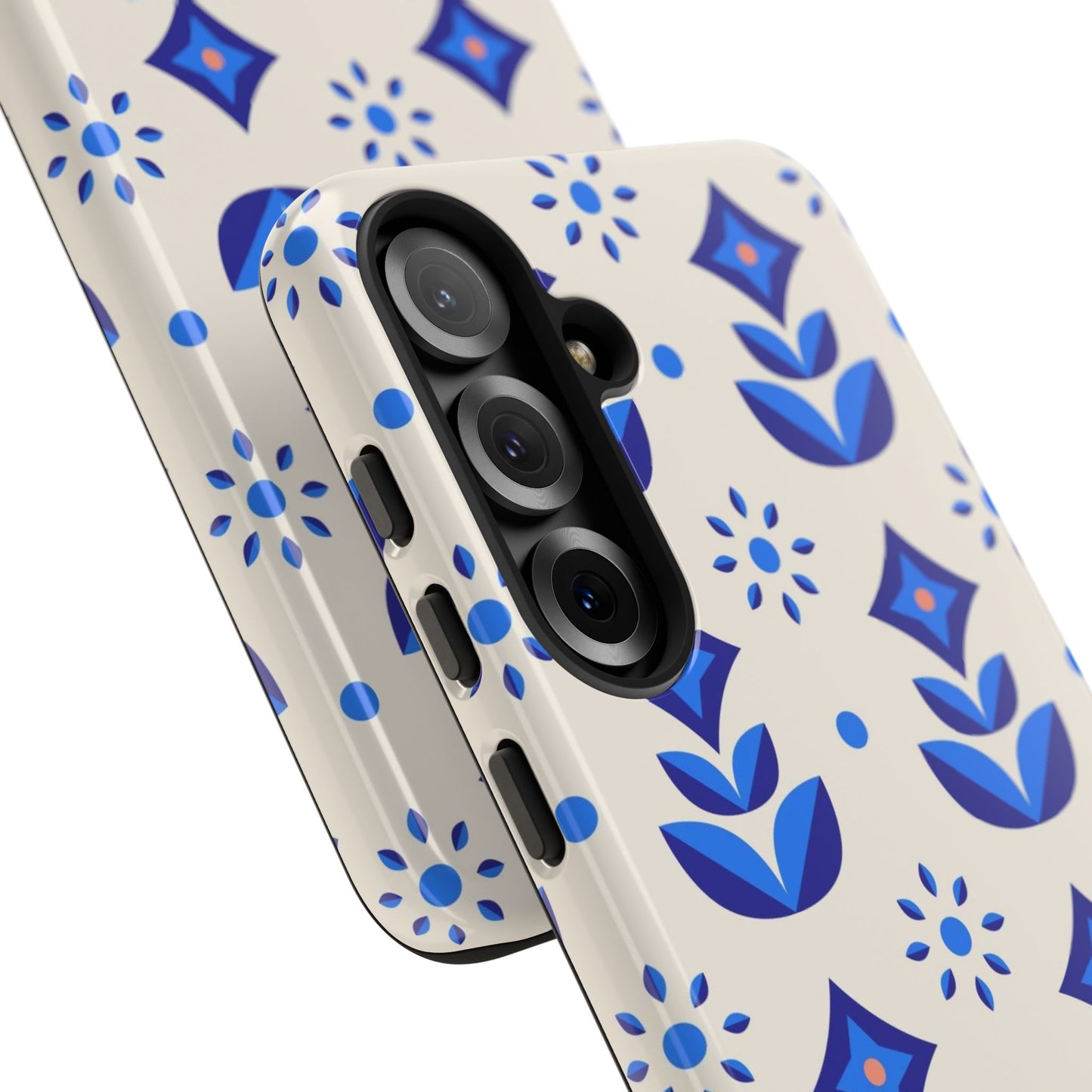 Floral Case | Coque résistante double protection avec Design Fleuri