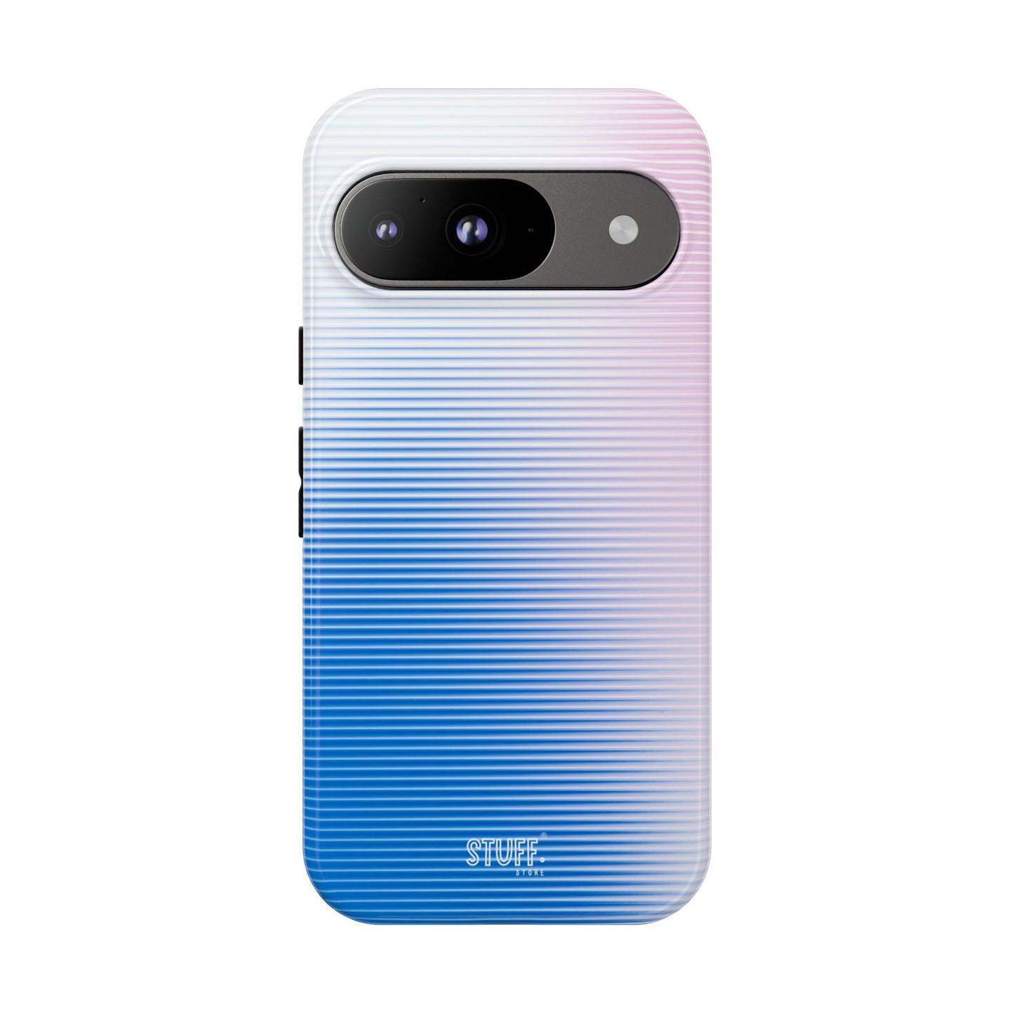 Gradient Case | Coque résistante double protection anti-choc - Dégradé Bleu & Rose