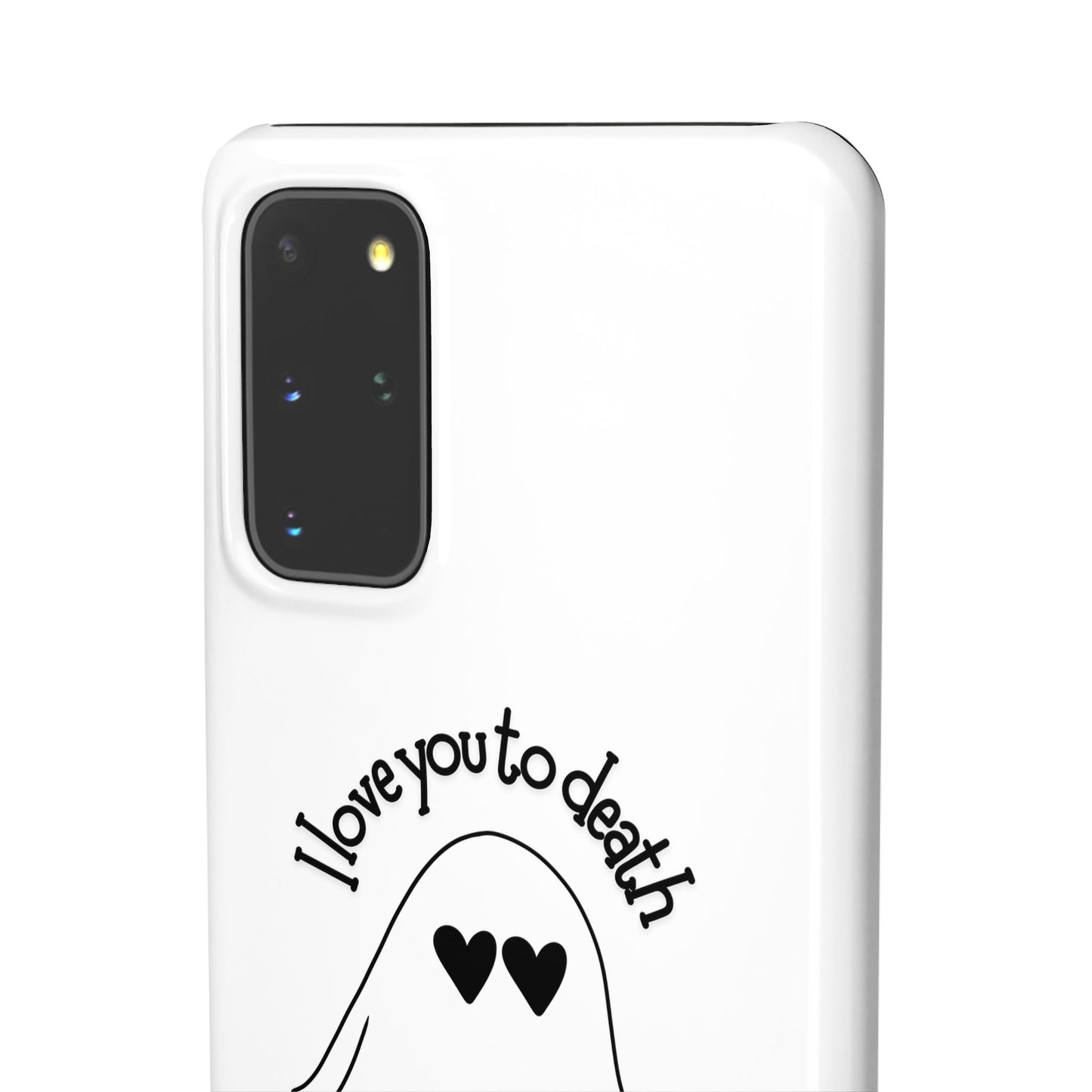 I Love You to Death | Coque snap légère et résistante