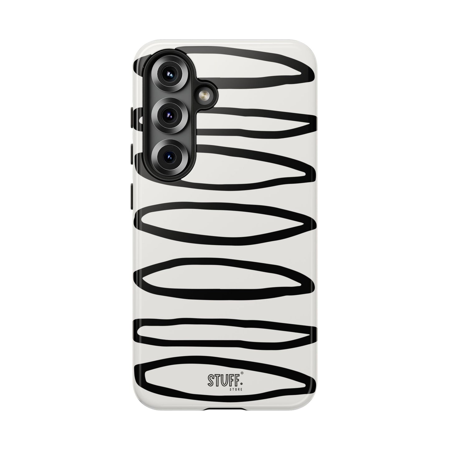 Loopy Case | Coque résistante double protection - Motif cercles abstraits
