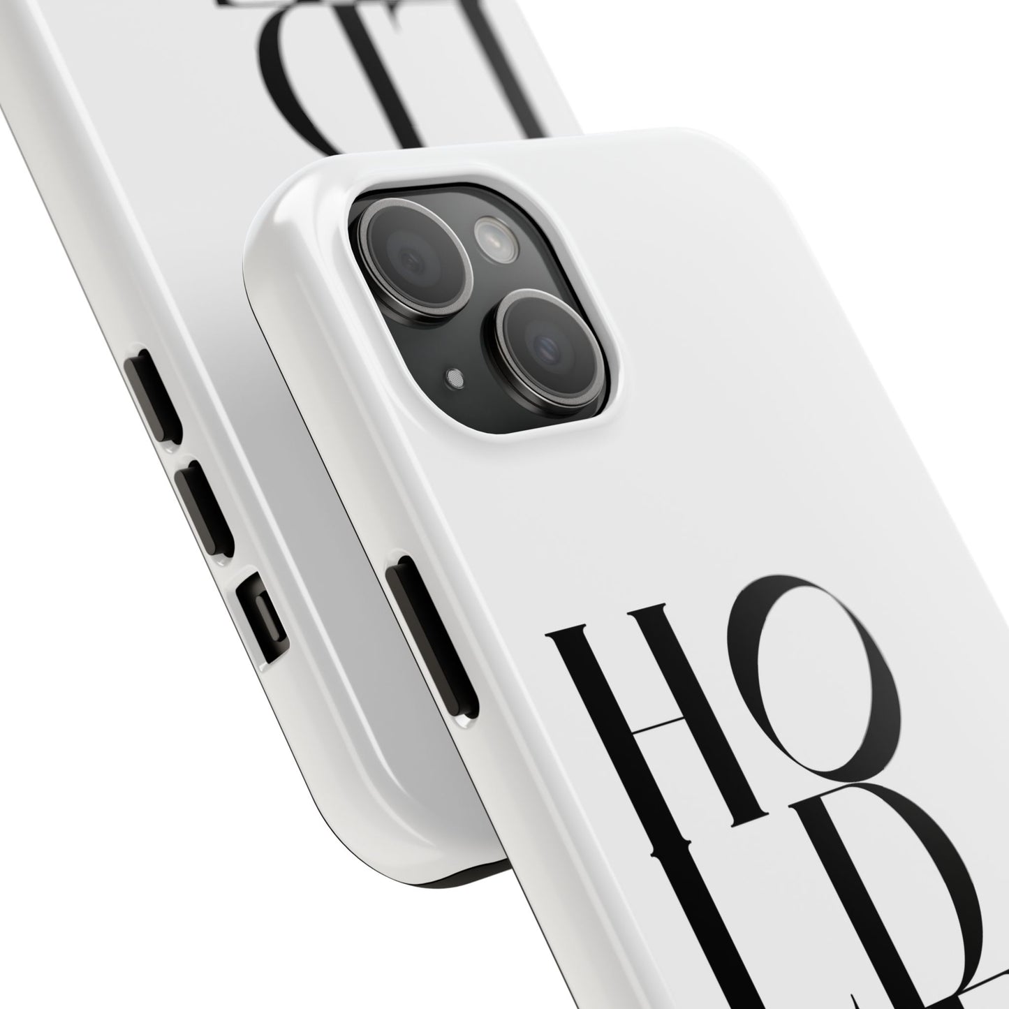 Hold Me | Coque résistante et durable avec Design épuré Monochrome