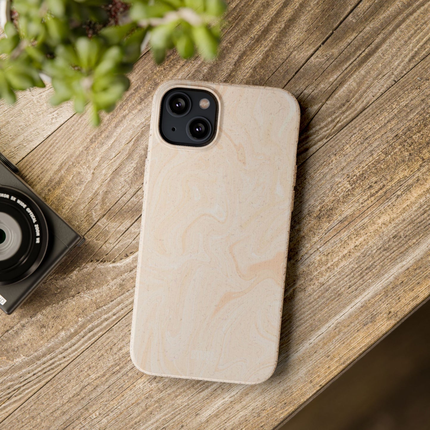 Liquid Marble Case | Coque Eco-Friendly en Bambou et Bioplastique Effet Marbré - Disponible avec Emballage Cadeau