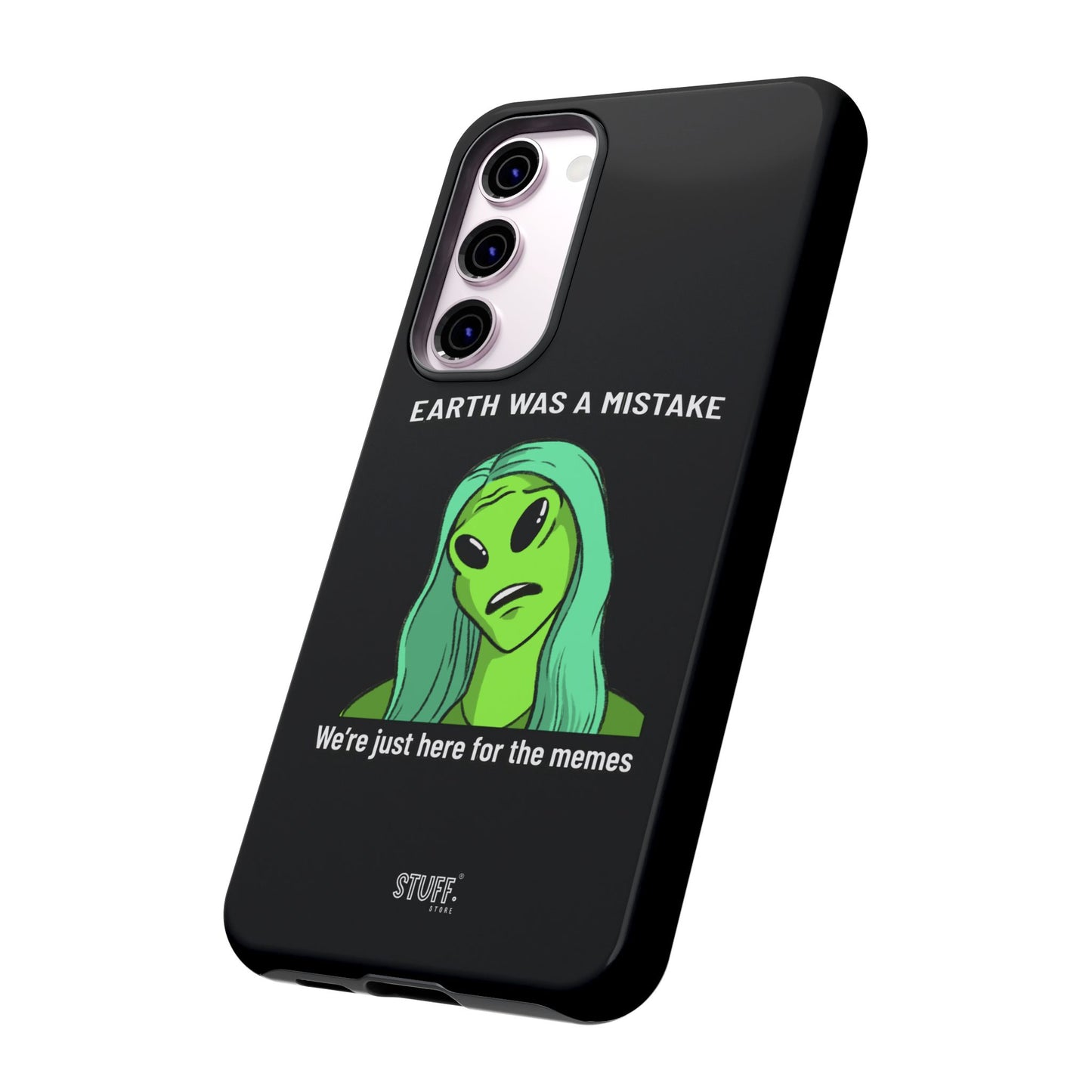 Meme Liking Alien Case | Coque résistante double protection pour les amateurs de Pop Culture