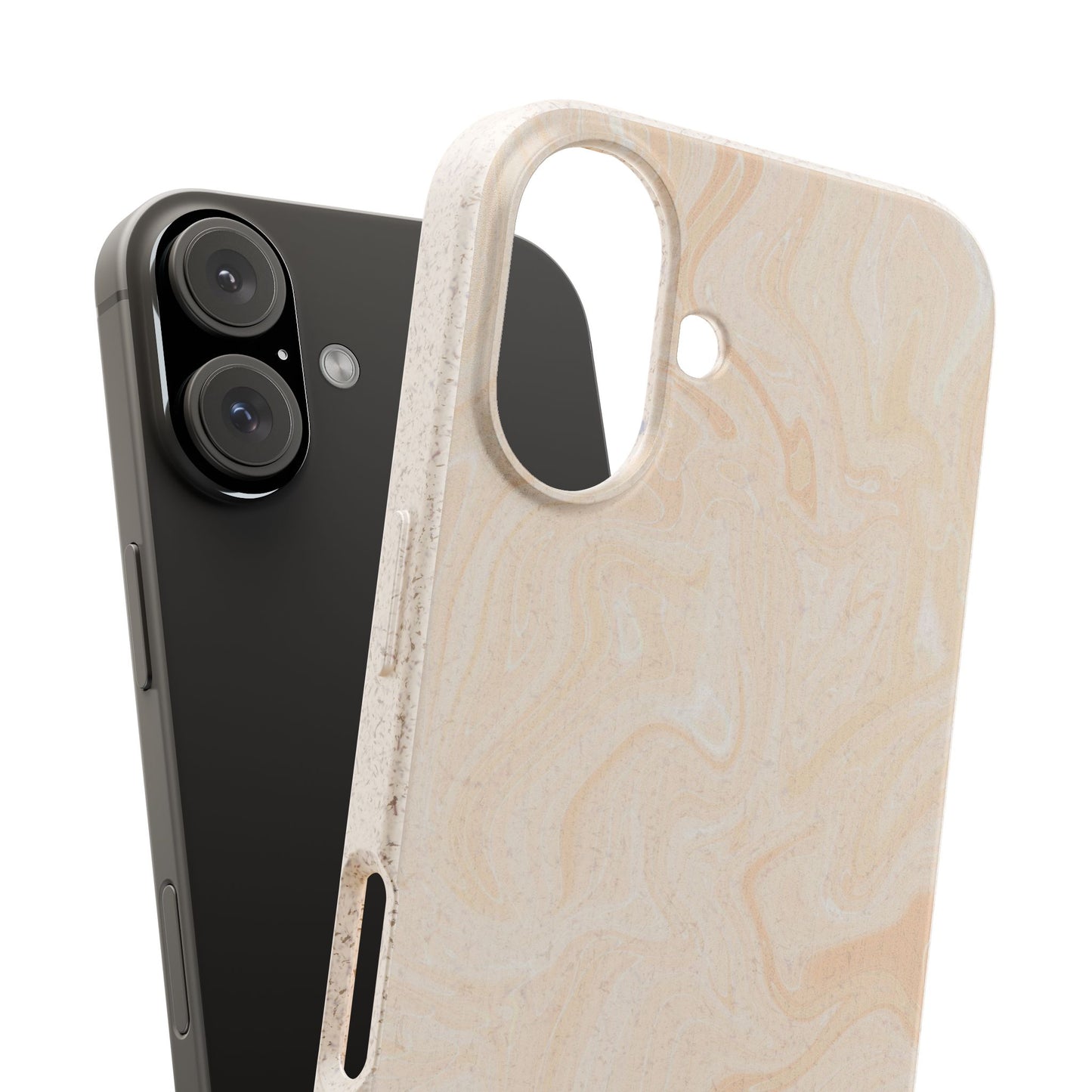 Liquid Marble Case | Coque Eco-Friendly en Bambou et Bioplastique Effet Marbré - Disponible avec Emballage Cadeau