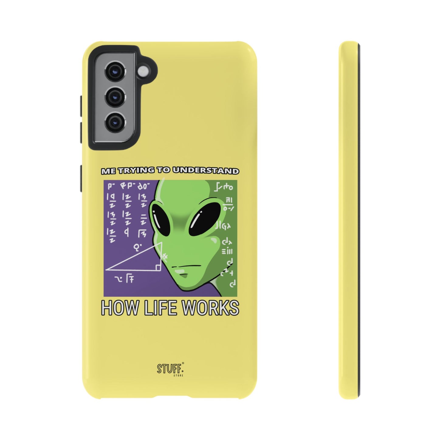 Confused Alien Case | Coque résistante Dual Protect anti-choc