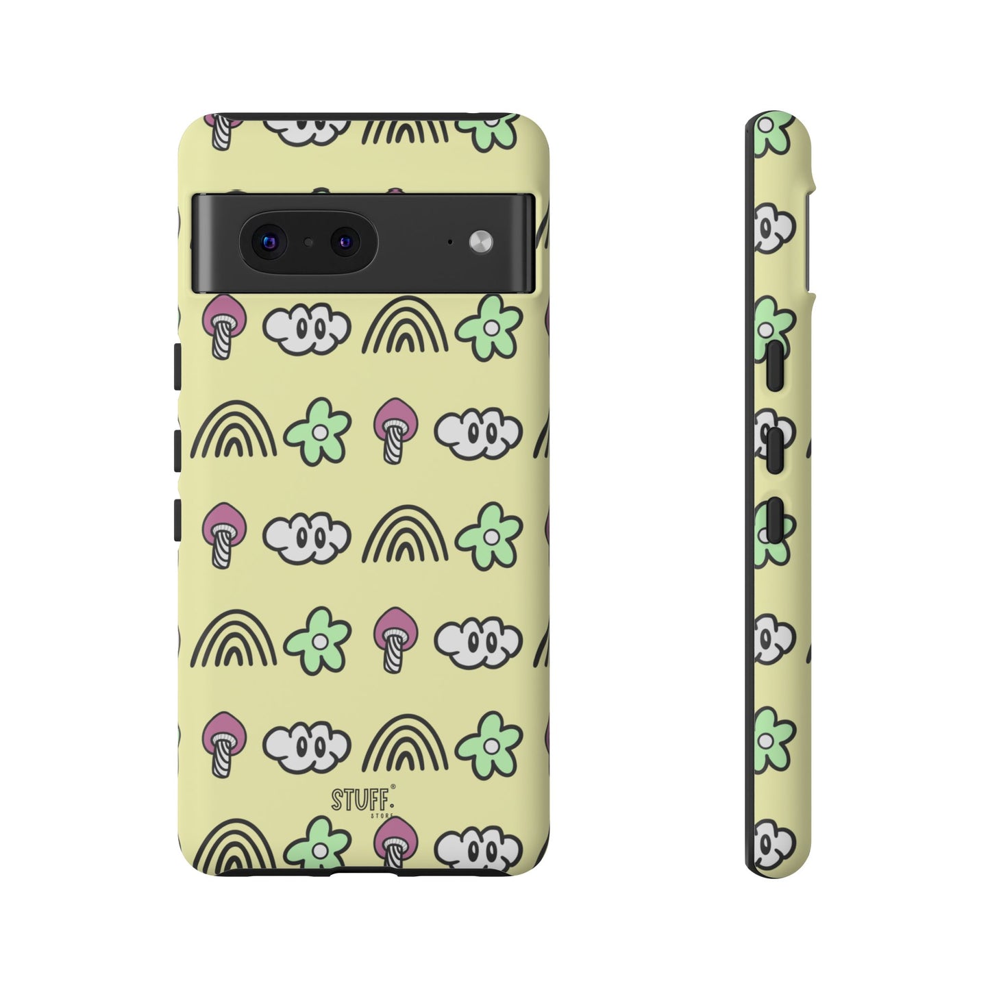 Pixie Case | Coque résistante double protection — Collection Pixie — Jaune
