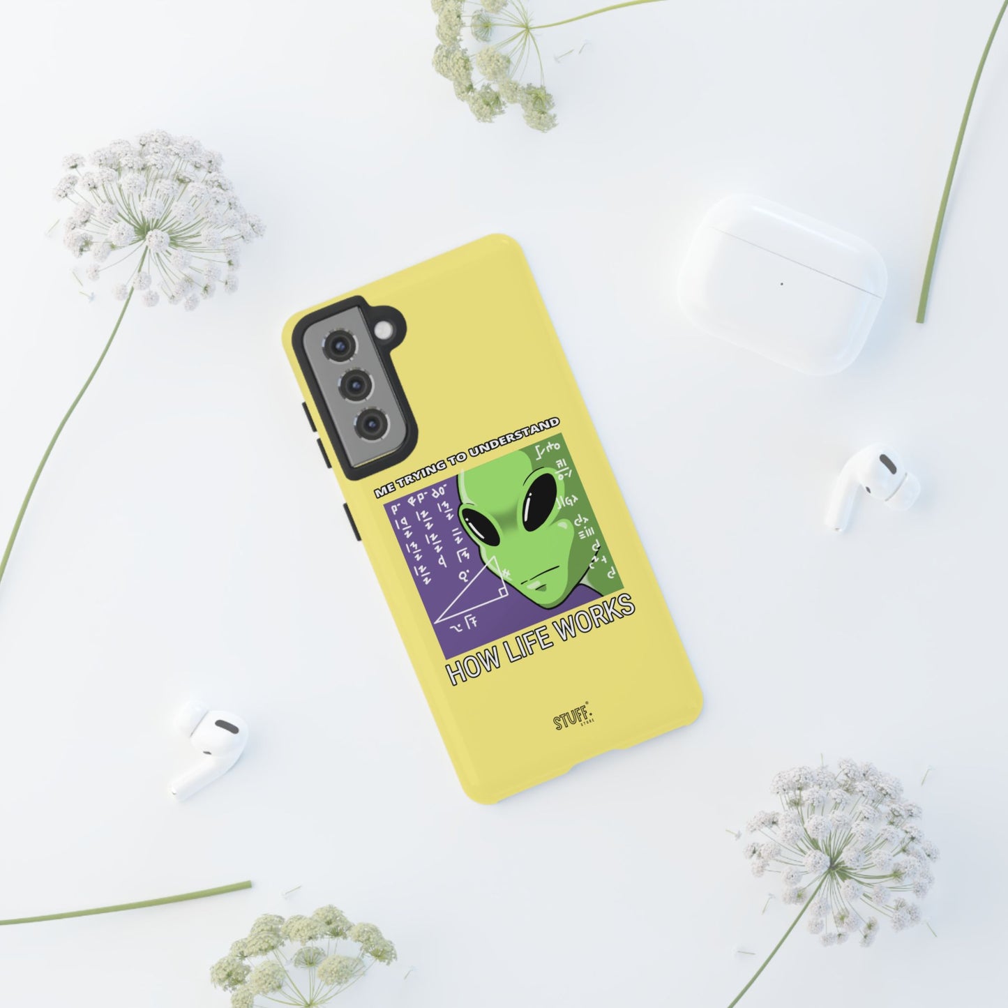 Confused Alien Case | Coque résistante Dual Protect anti-choc