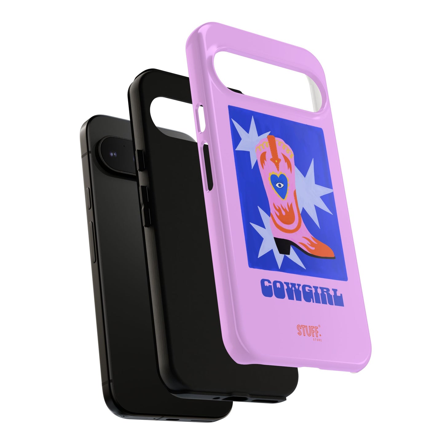 Cowgirl Case | Cose résistante double protection avec Design Western