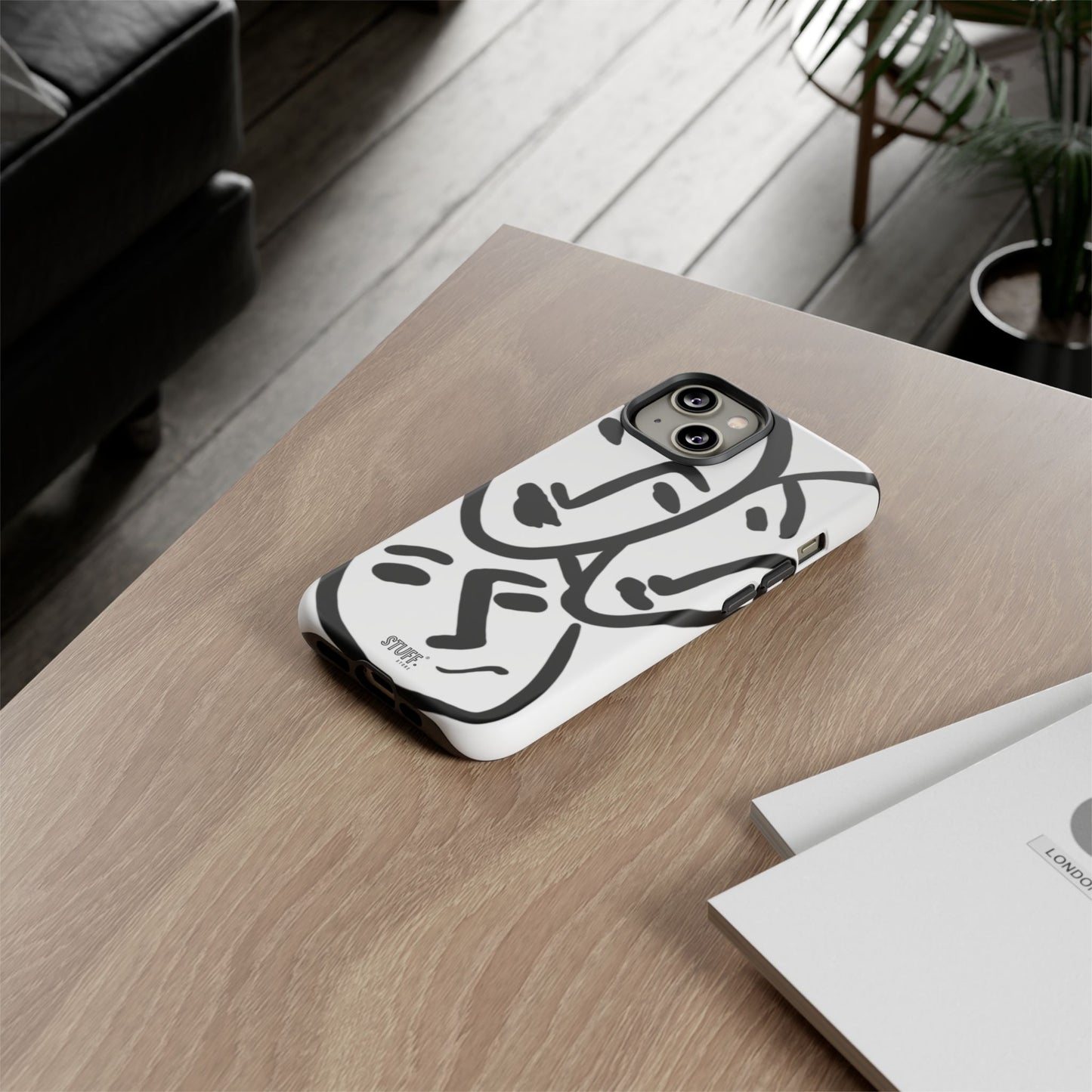 Les Trois Visages | Coque résistante double protection — inspiration Matisse