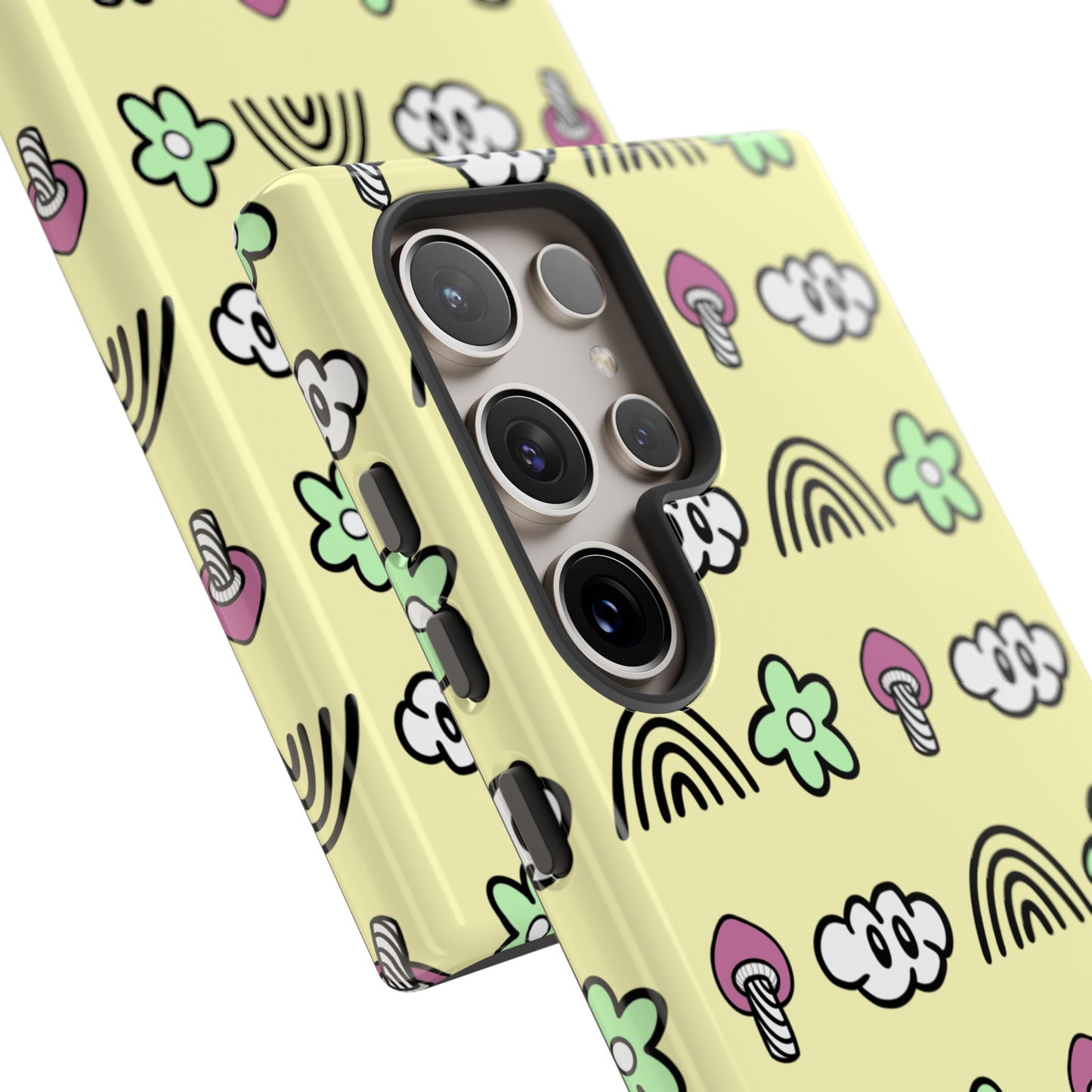 Pixie Case | Coque résistante double protection — Collection Pixie — Jaune