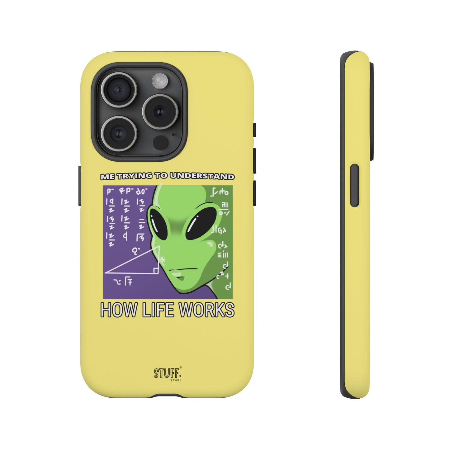 Confused Alien Case | Coque résistante Dual Protect anti-choc