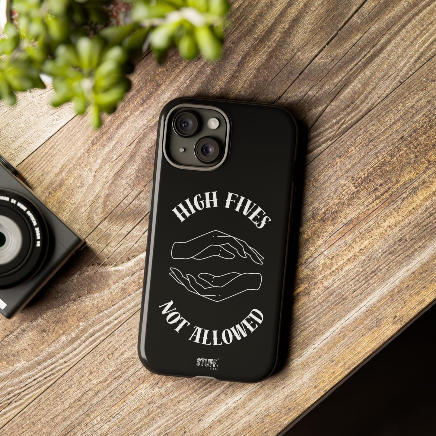 No High Fives Case | Coque légère et résistante – Design affirmé & minimaliste