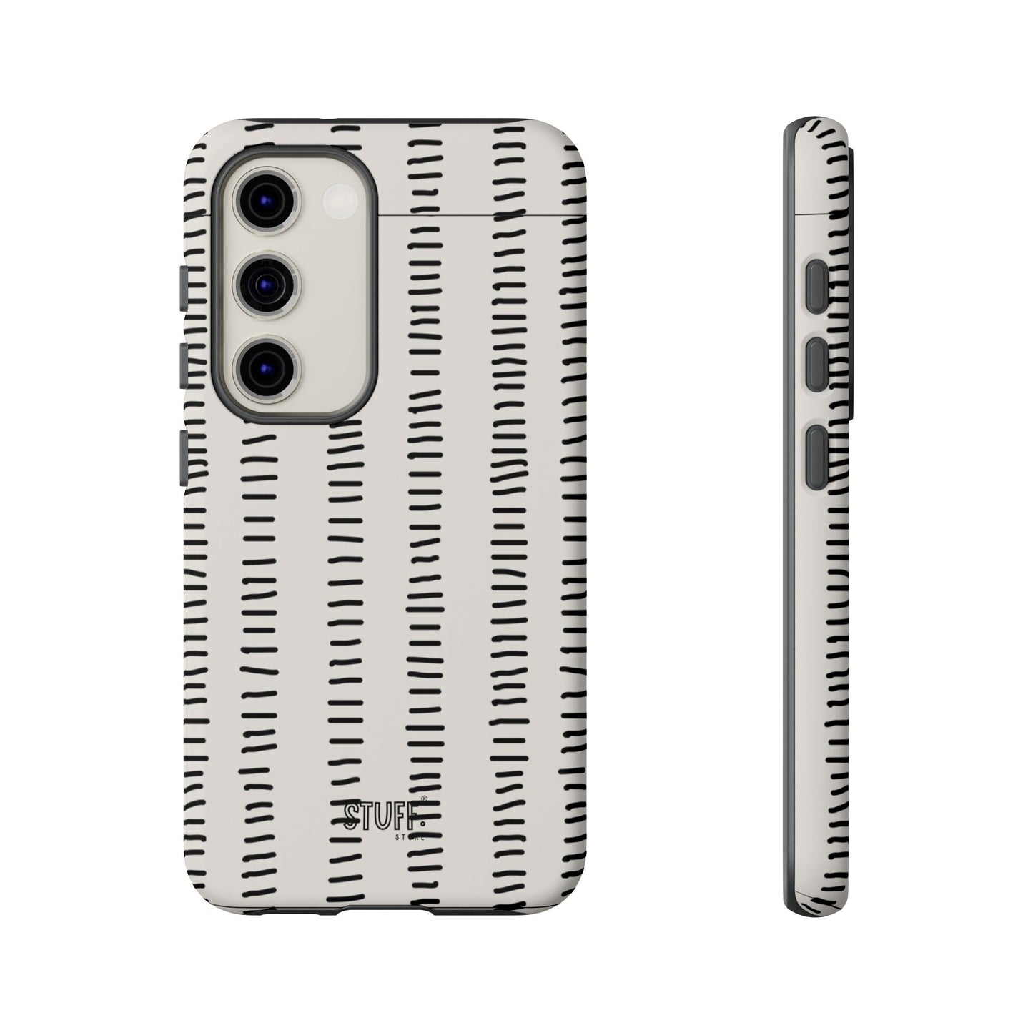 Striped Case | Coque résistante double protection antichoc - Design Minimaliste