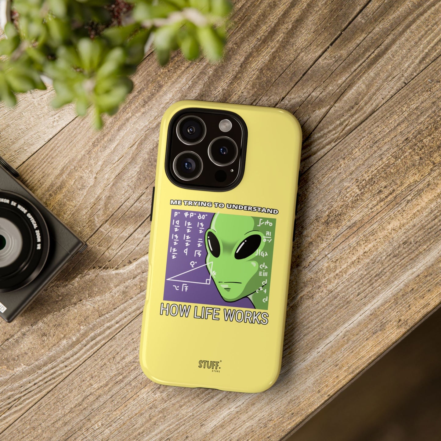 Confused Alien Case | Coque résistante Dual Protect anti-choc