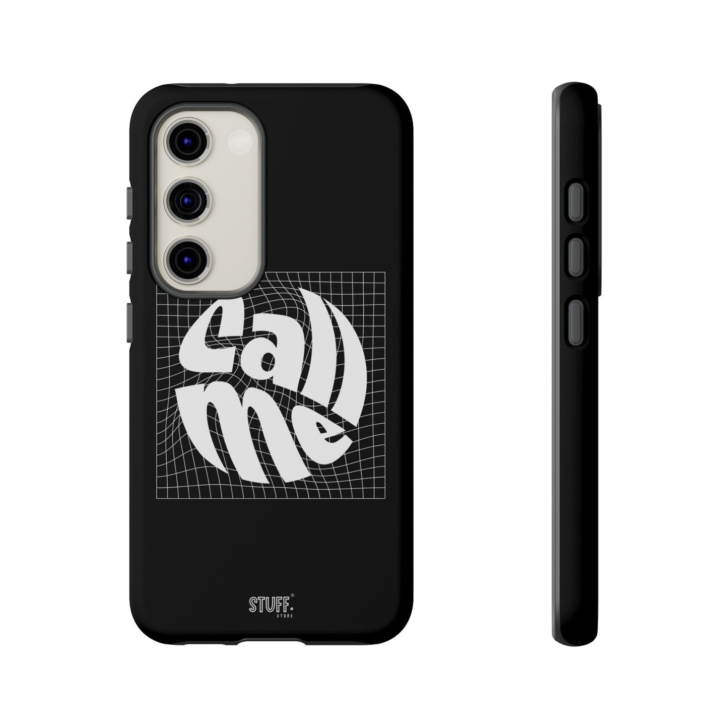 Call Me Case | Coque résistante double protection - Noir Effet Mat