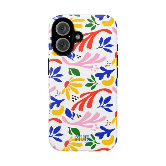 Folly Case | Coque résistante double protection - Design Floral inspiration Matisse