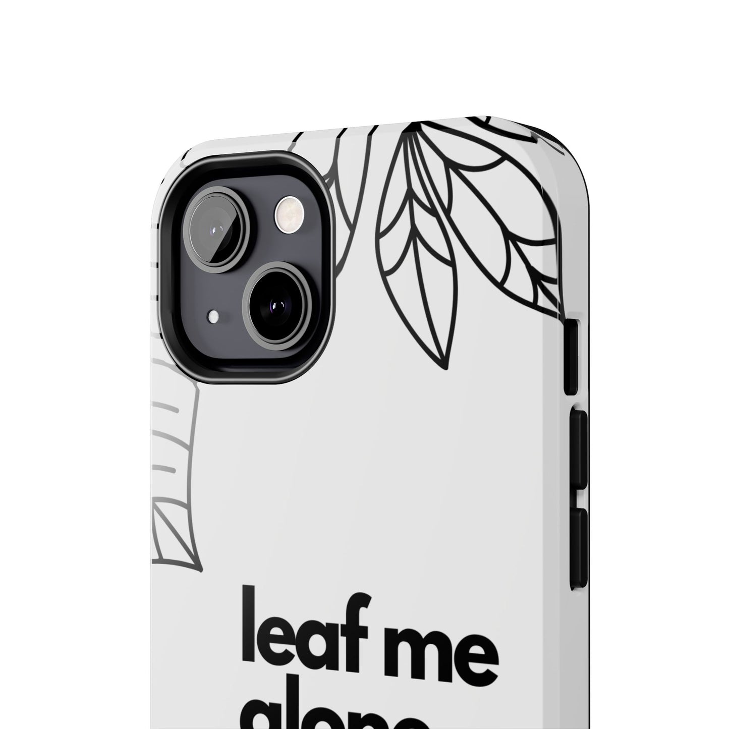 Leaf Me Case | Coque résistante double protection avec design minimaliste