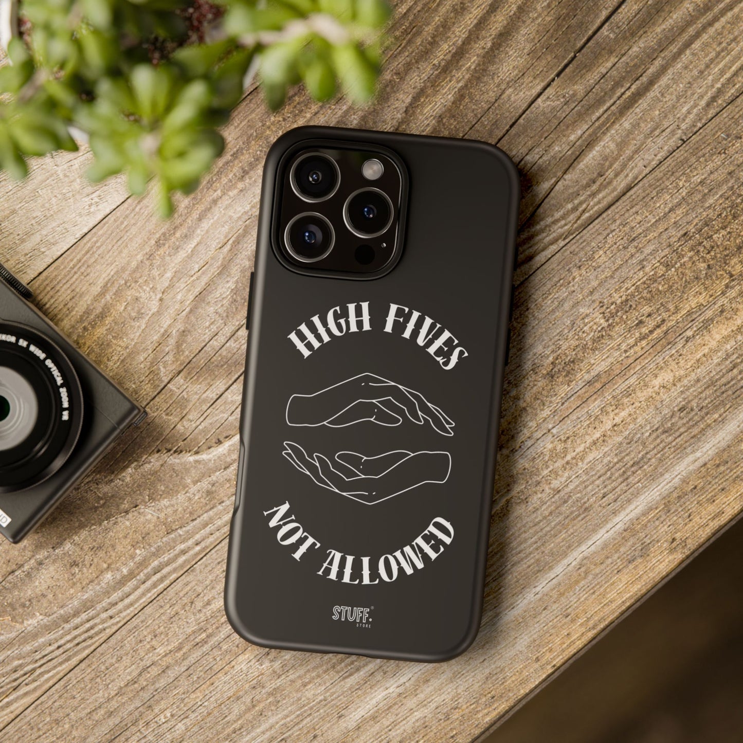 No High Fives Case | Coque légère et résistante – Design affirmé & minimaliste