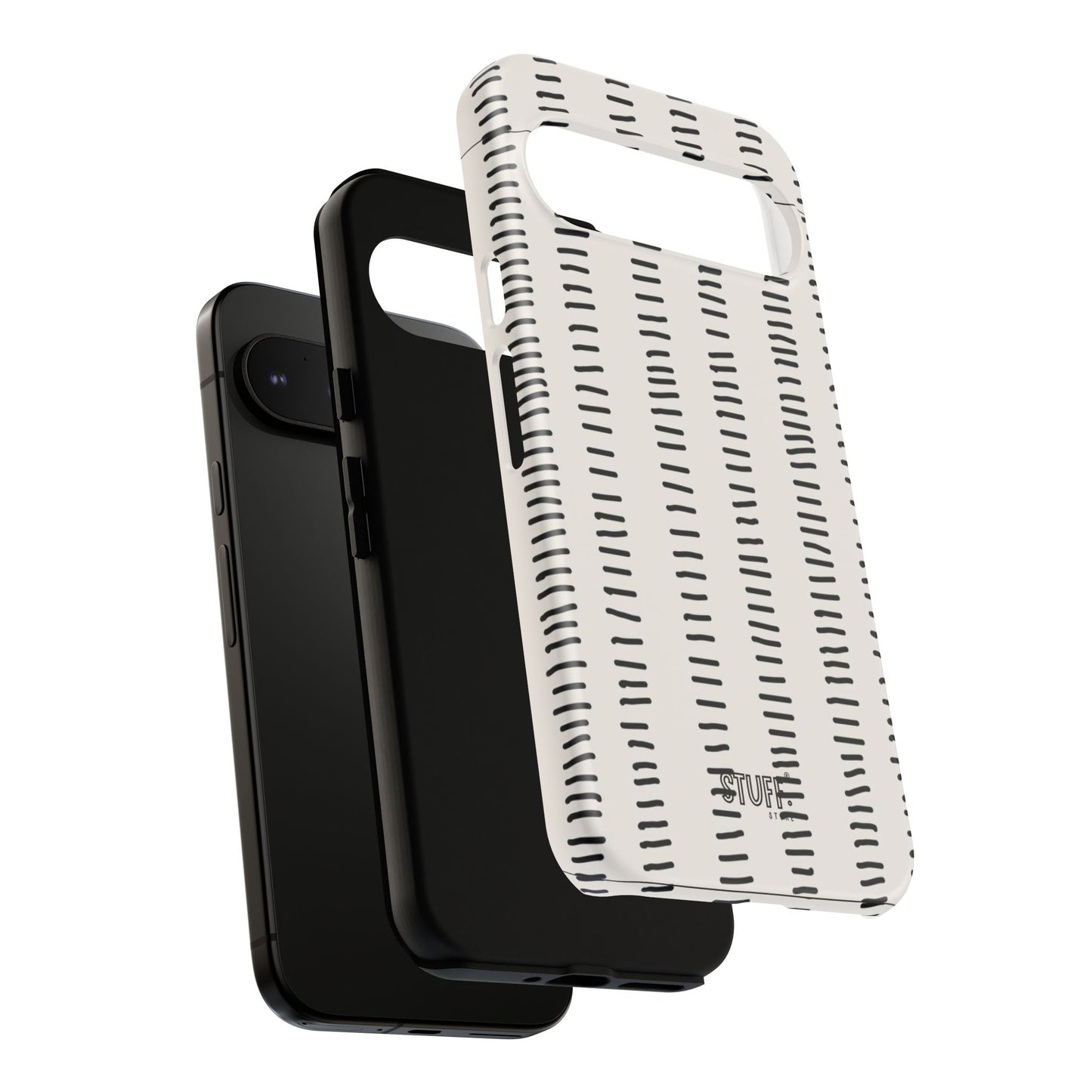 Striped Case | Coque résistante double protection antichoc - Design Minimaliste