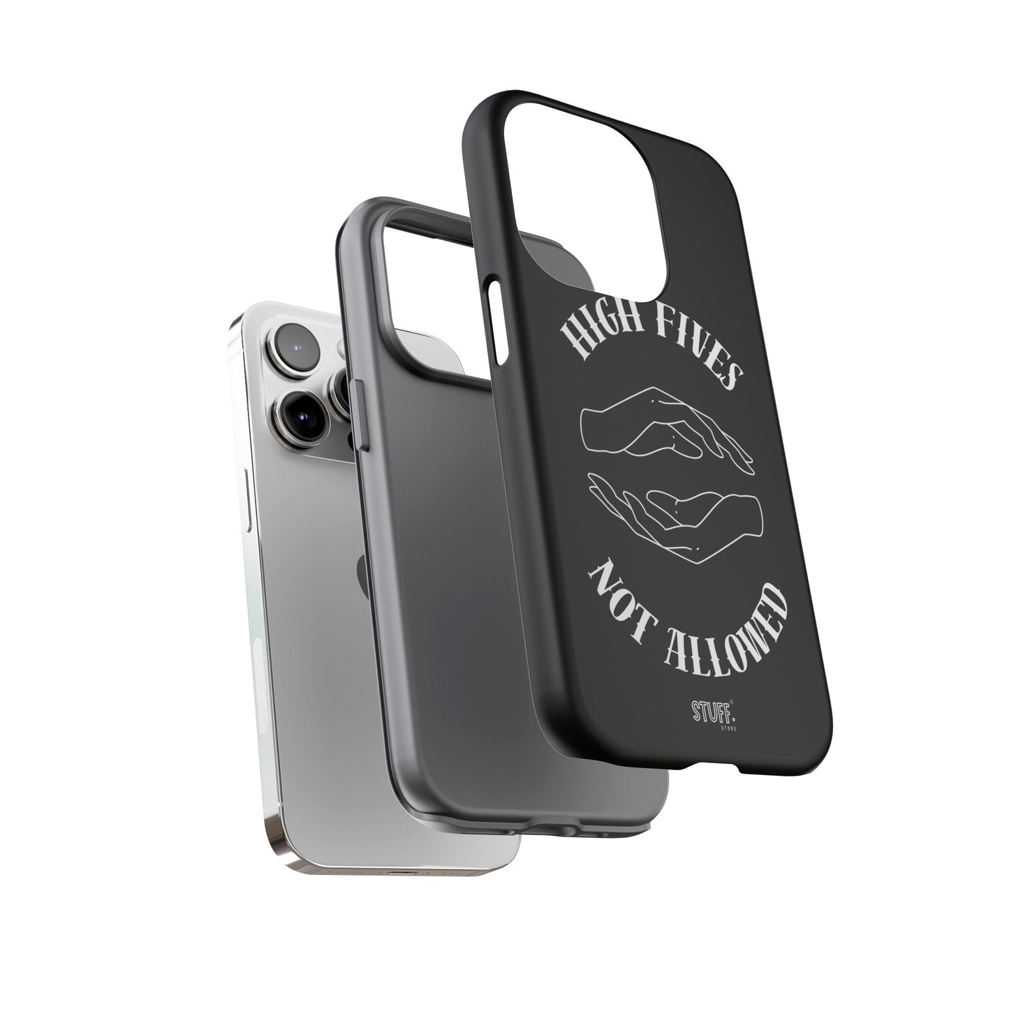 No High Fives Case | Coque légère et résistante – Design affirmé & minimaliste