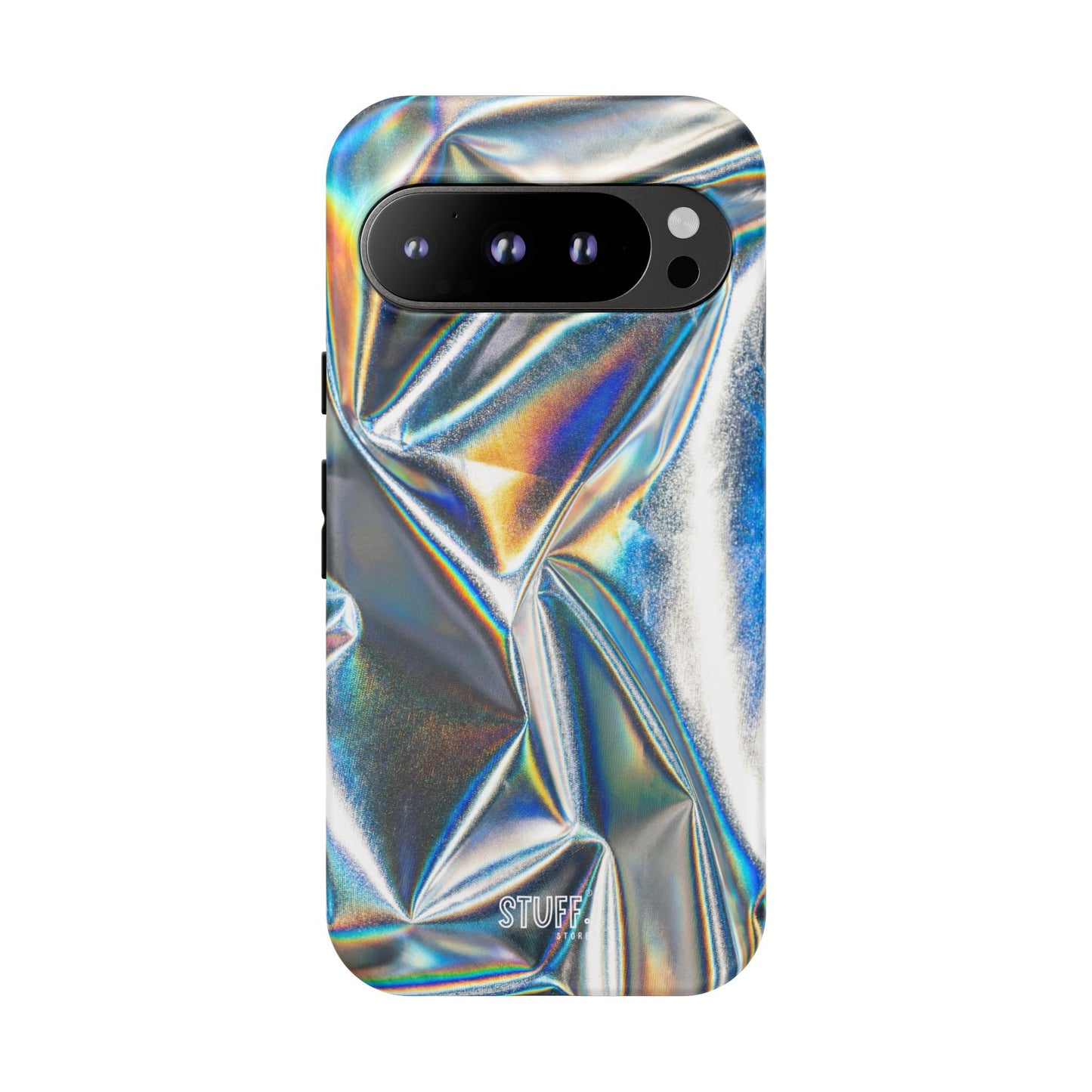 Metallic Case | Coque résistante double protection anti-choc - Effet Métallique