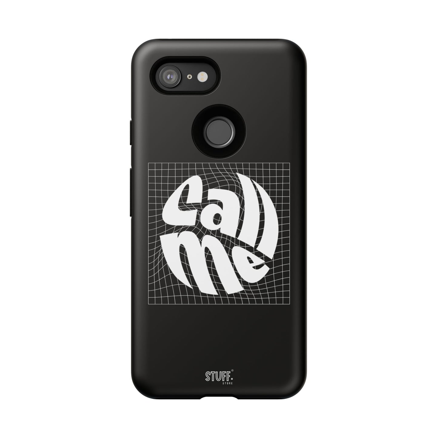 Call Me Case | Coque résistante double protection - Noir Effet Mat