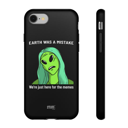 Meme Liking Alien Case | Coque résistante double protection pour les amateurs de Pop Culture