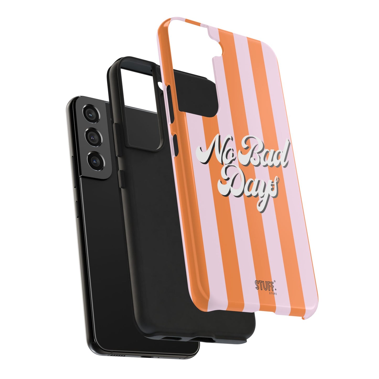 No Bad Days Case | Coque résistante double protection avec phrase positive