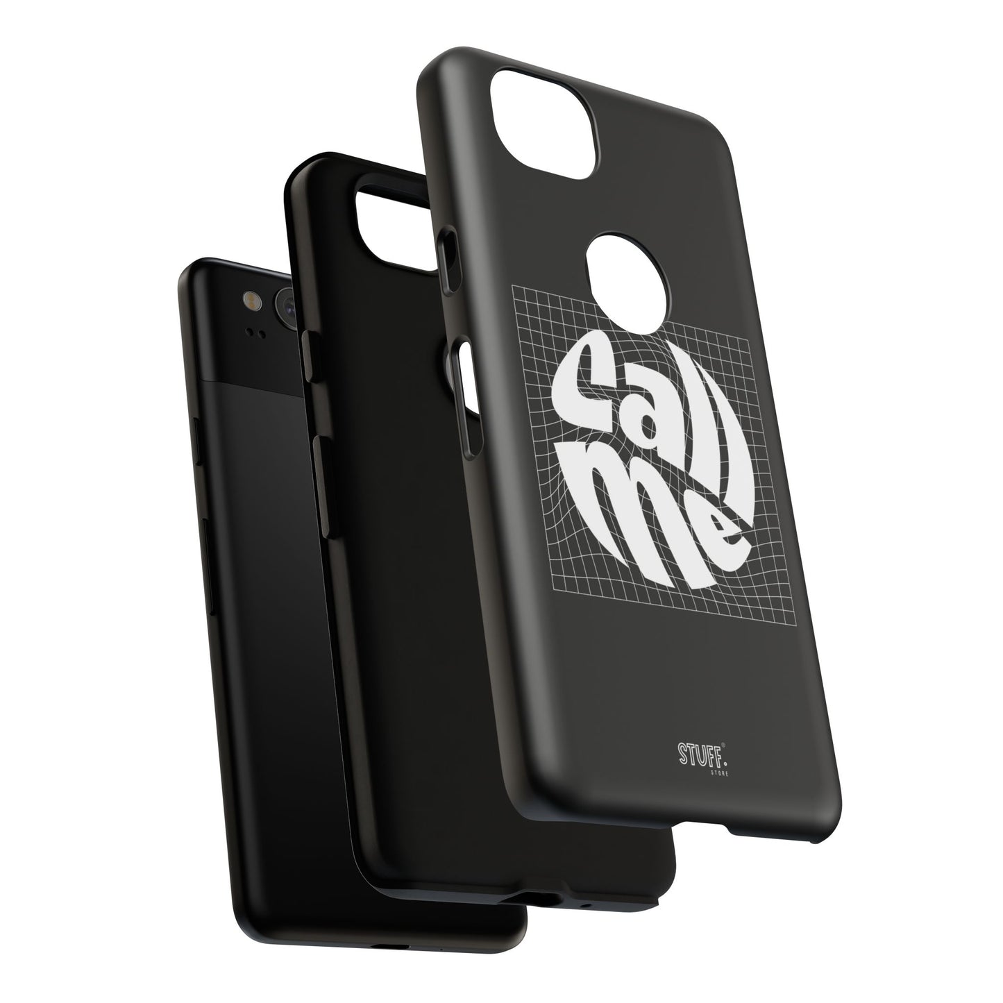 Call Me Case | Coque résistante double protection - Noir Effet Mat