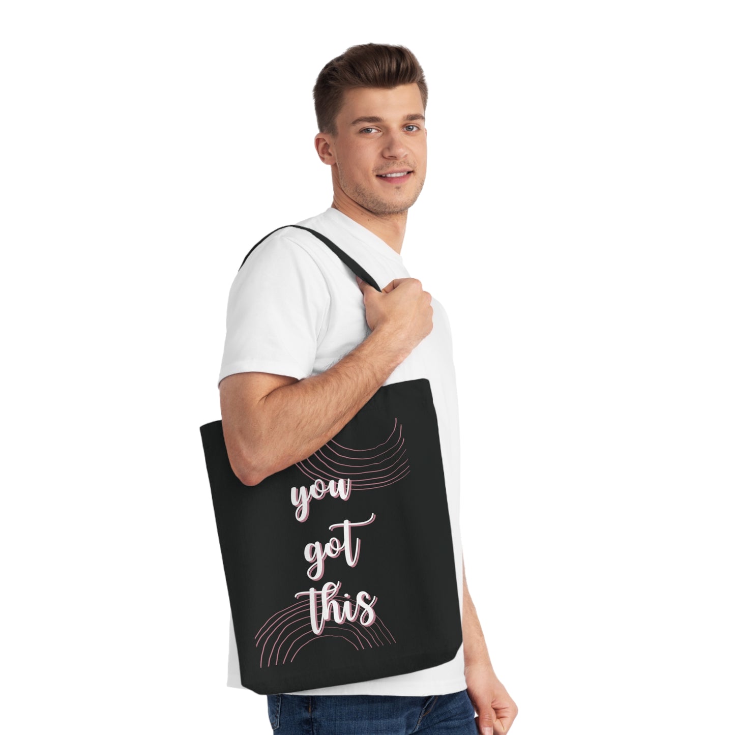 Tote Bag "You Got This" | Sac cabas écoresponsable - Matériaux 100 % naturels et recyclés