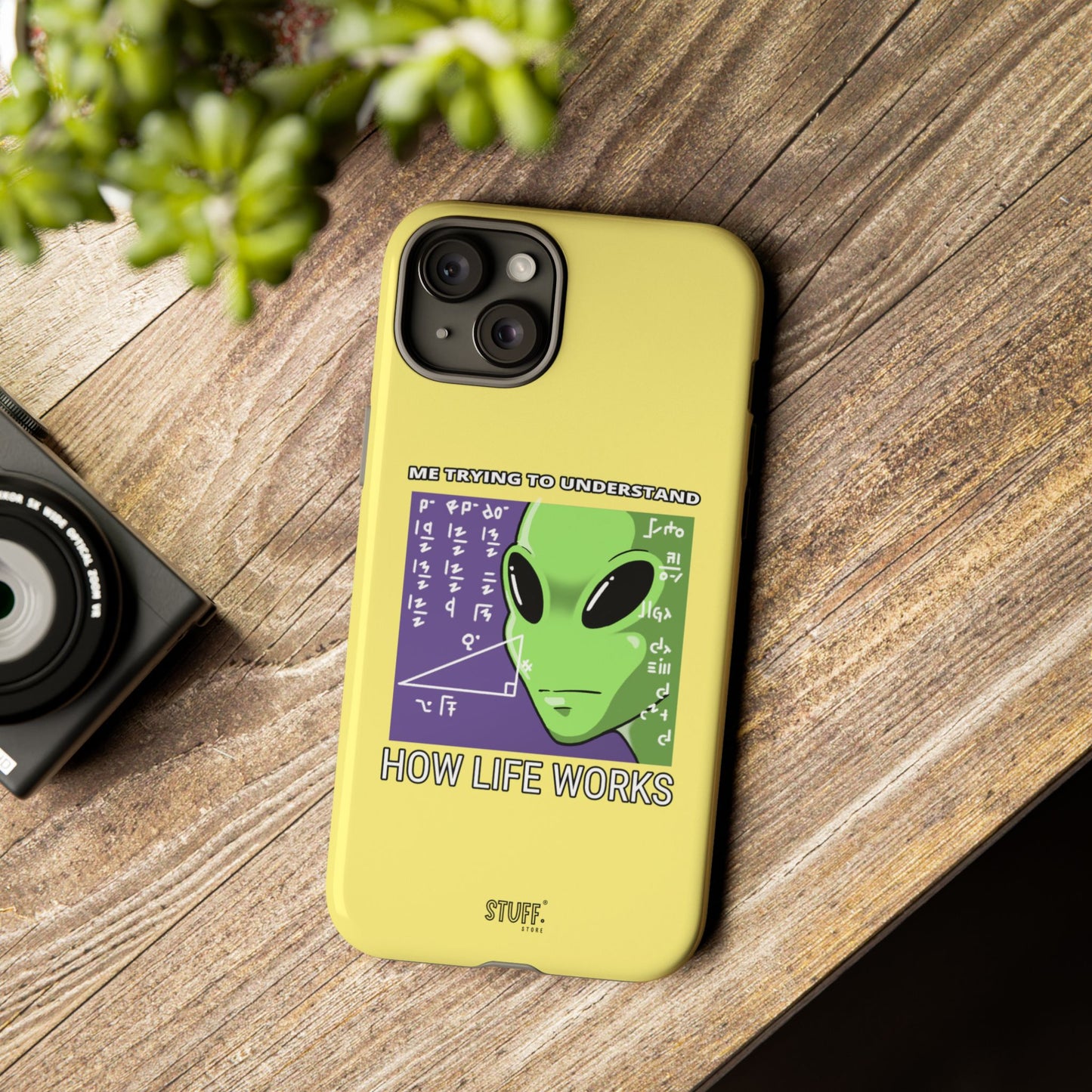 Confused Alien Case | Coque résistante Dual Protect anti-choc