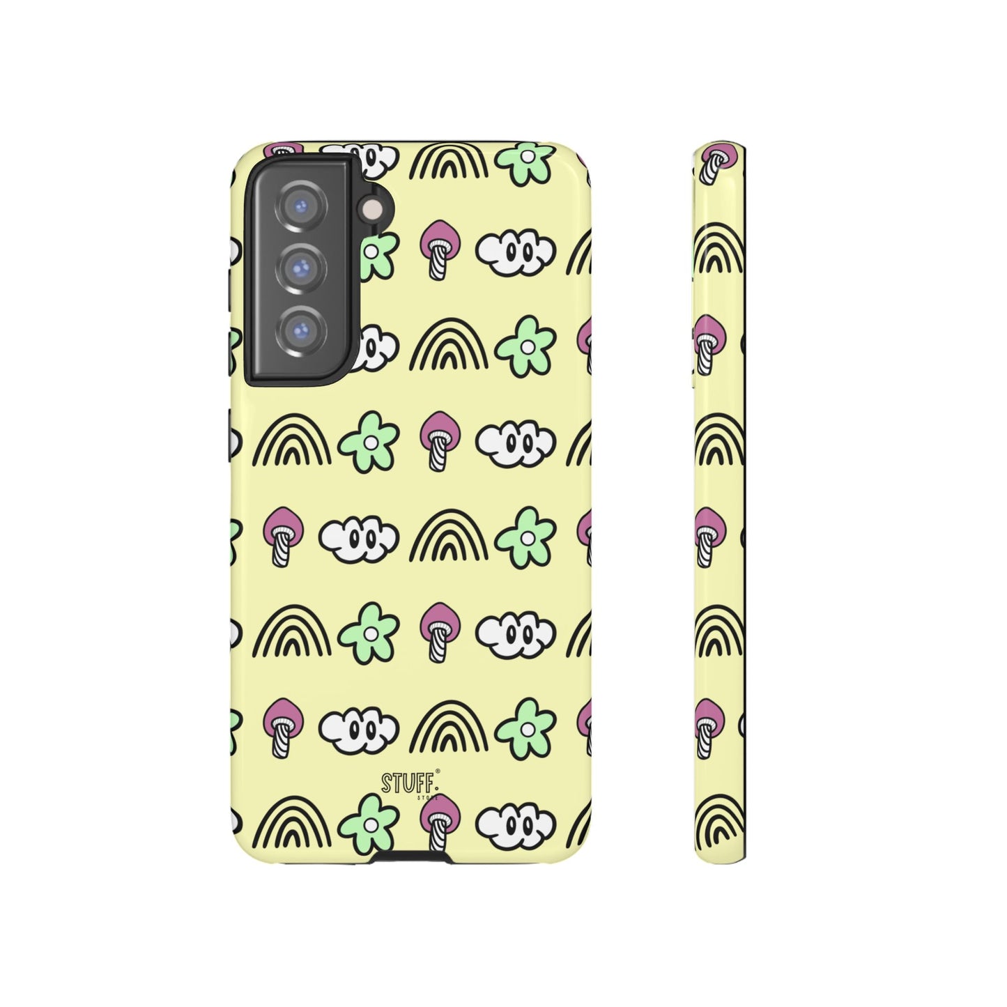 Pixie Case | Coque résistante double protection — Collection Pixie — Jaune
