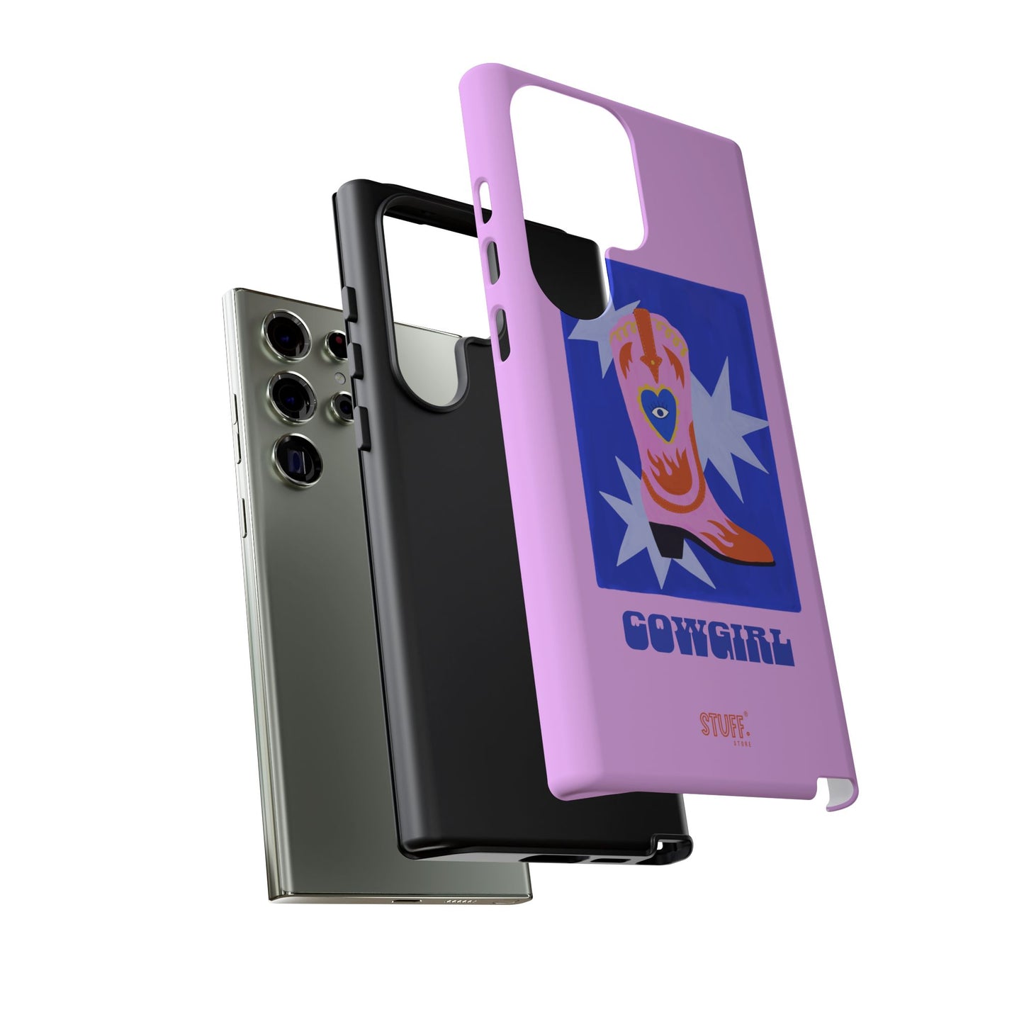 Cowgirl Case | Cose résistante double protection avec Design Western