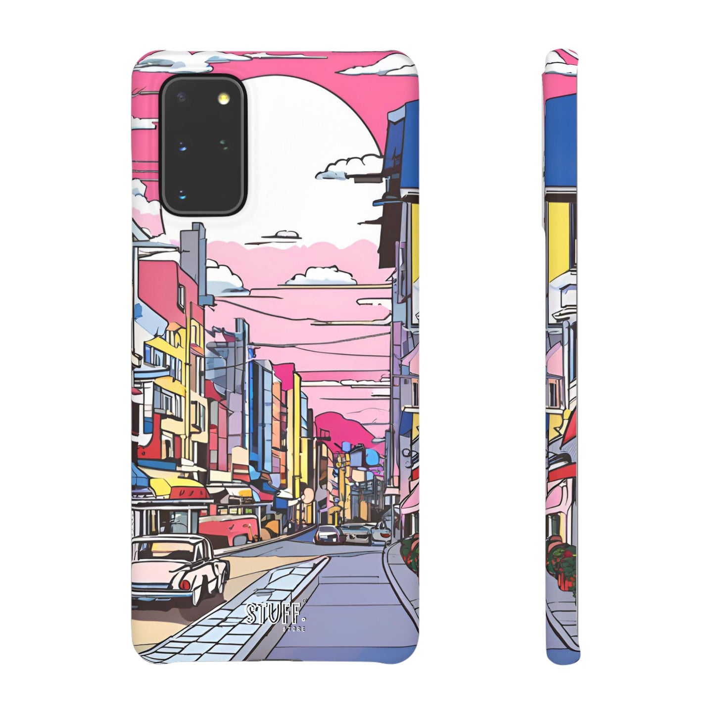 Pop Art Sunset | Coque snap légère et résistante inspiration Lichtenstein