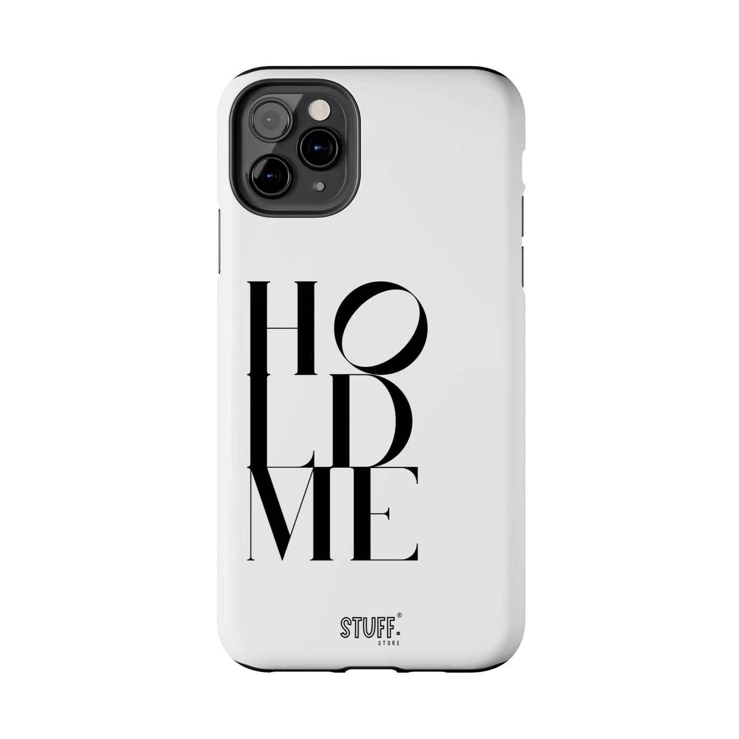 Hold Me | Coque résistante et durable avec Design épuré Monochrome