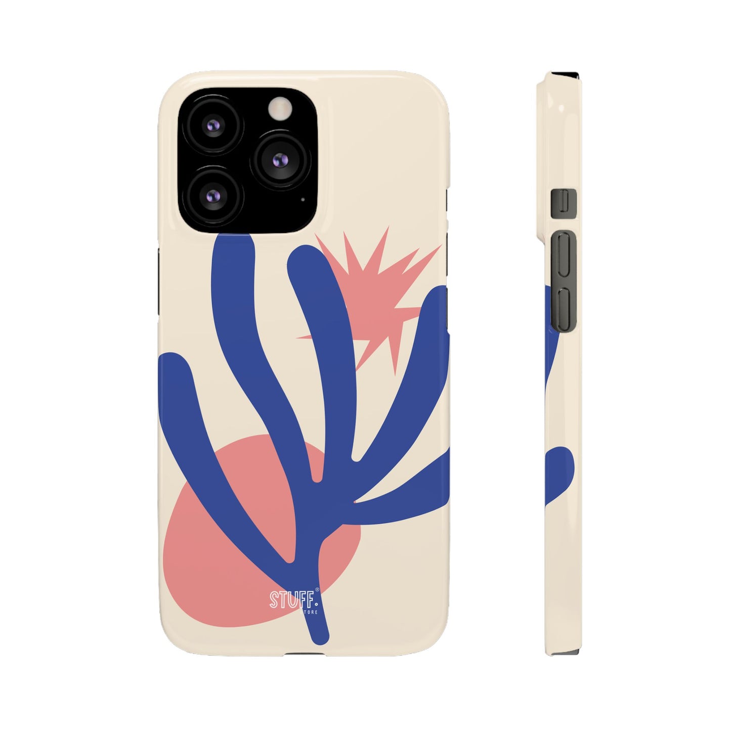 Botanica Case | Coque snap légère et résistante avec Design Floral inspiration Matisse