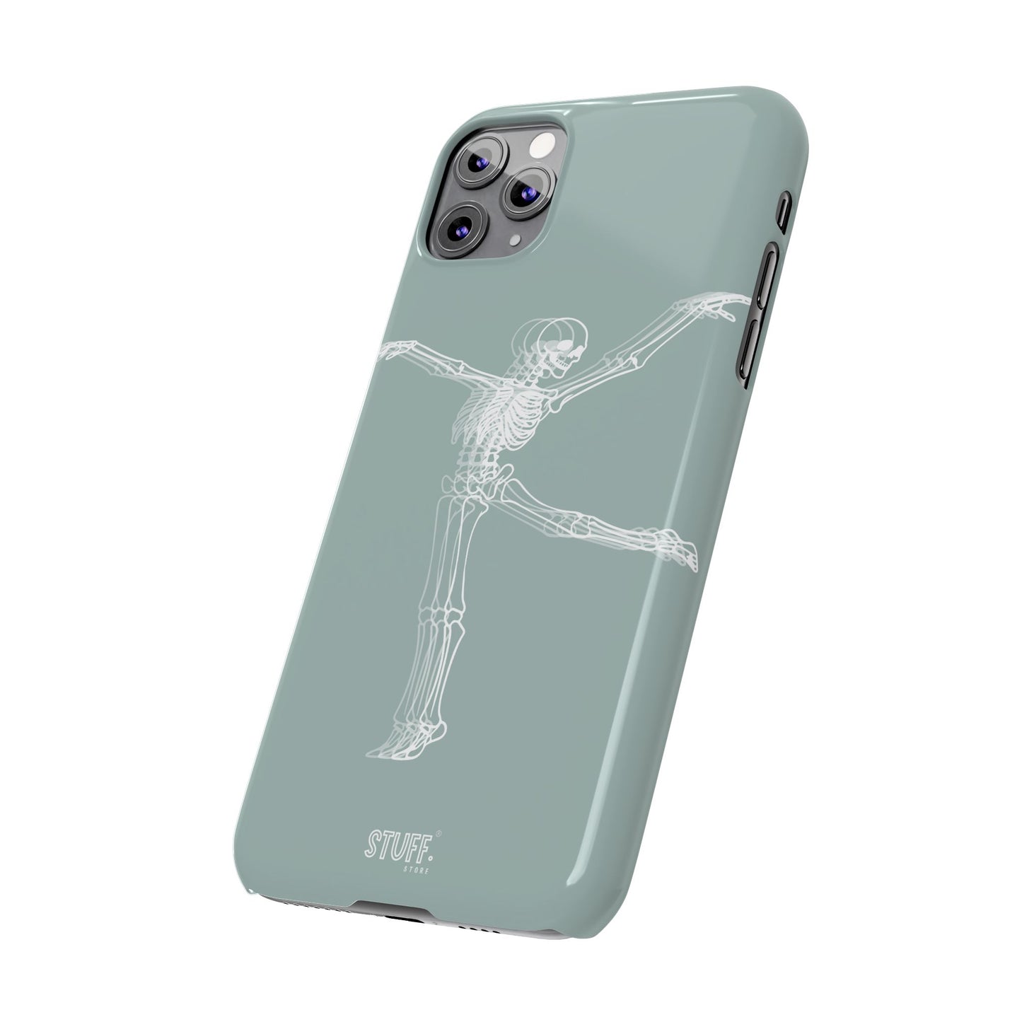 Bone-a-Rina | Coque slim durable et anti-chocs avec Design de Squelette Ballerine