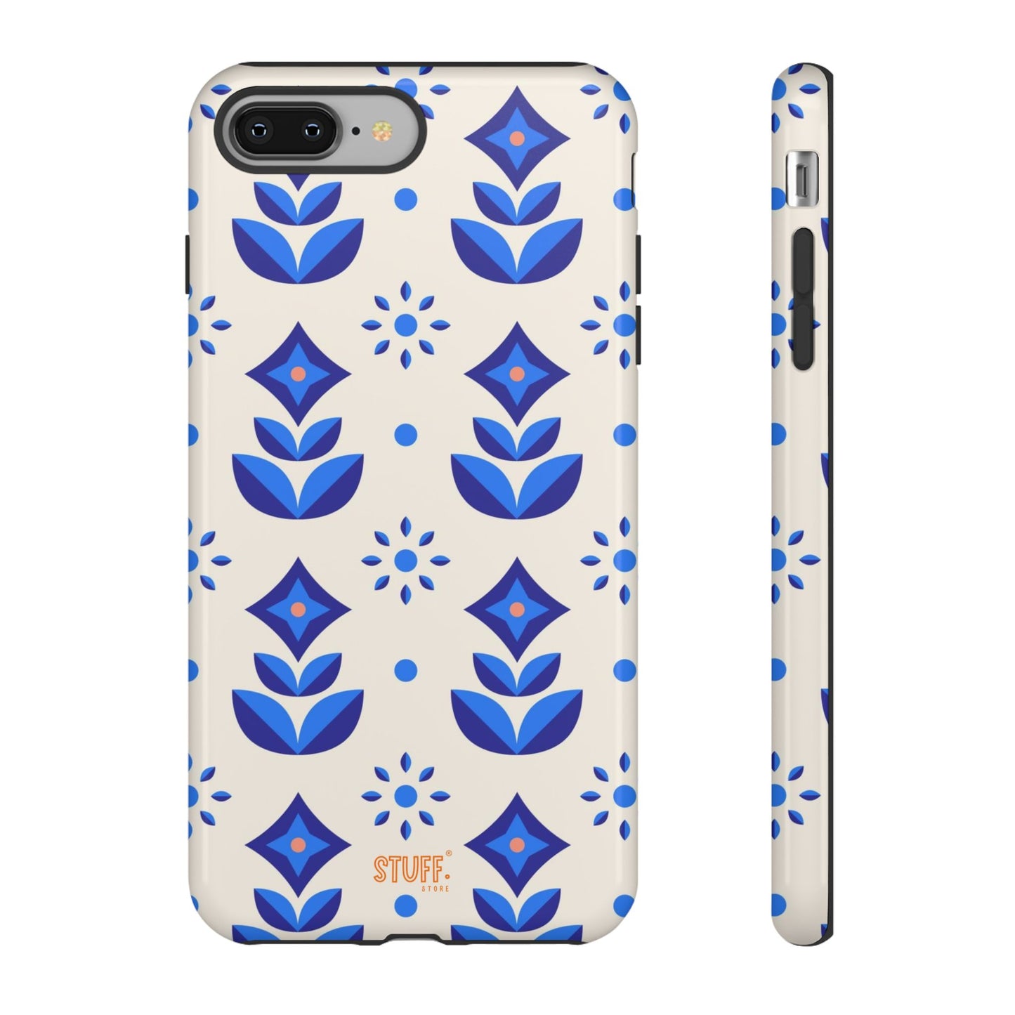 Floral Case | Coque résistante double protection avec Design Fleuri