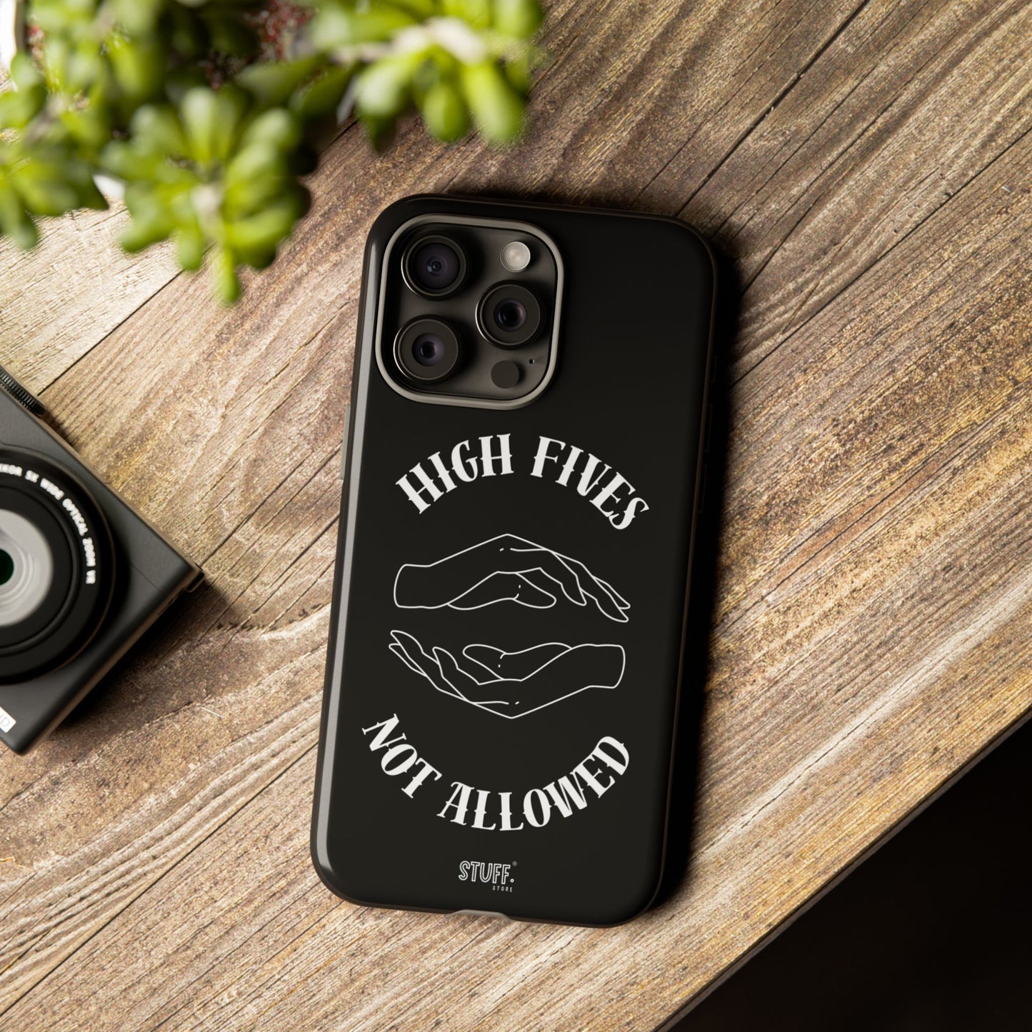 No High Fives Case | Coque légère et résistante – Design affirmé & minimaliste