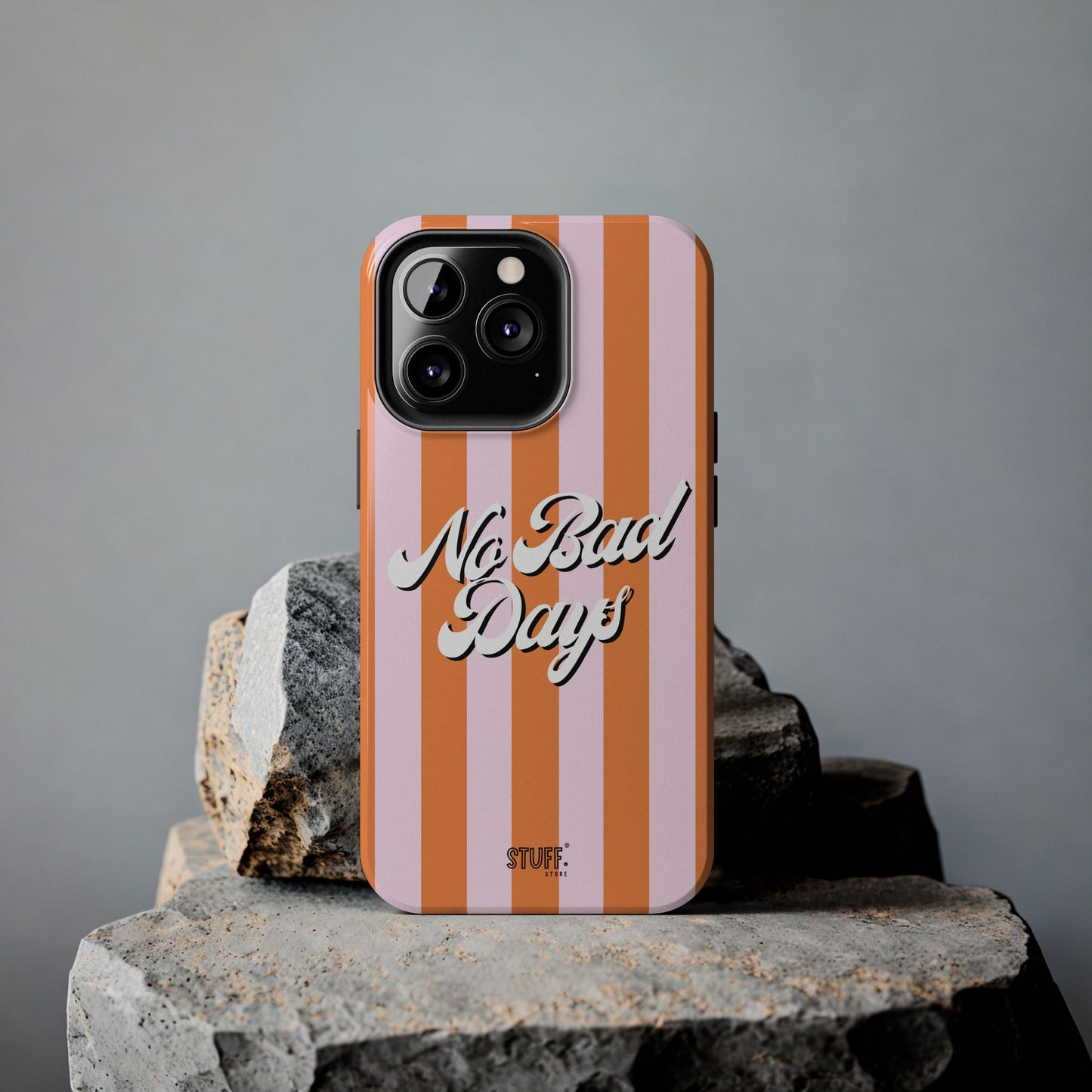 No Bad Days Case | Coque résistante double protection avec phrase positive