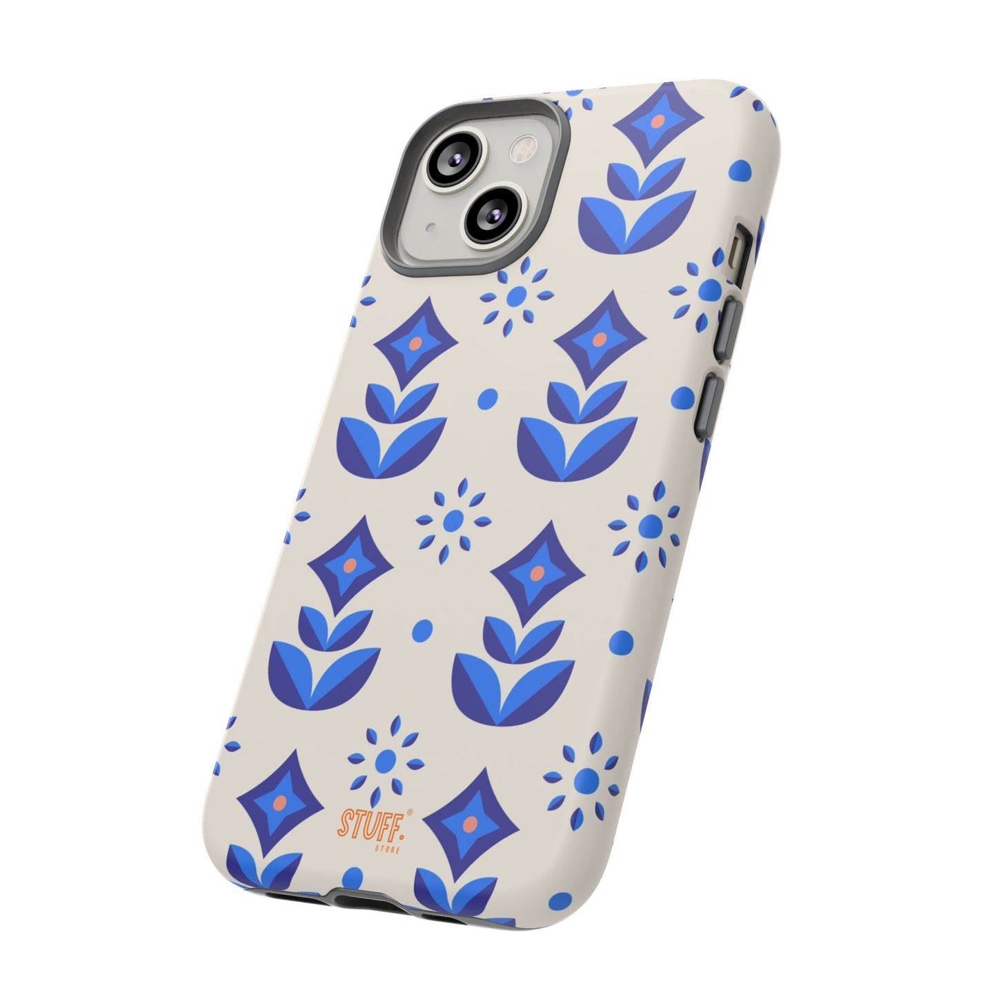 Floral Case | Coque résistante double protection avec Design Fleuri