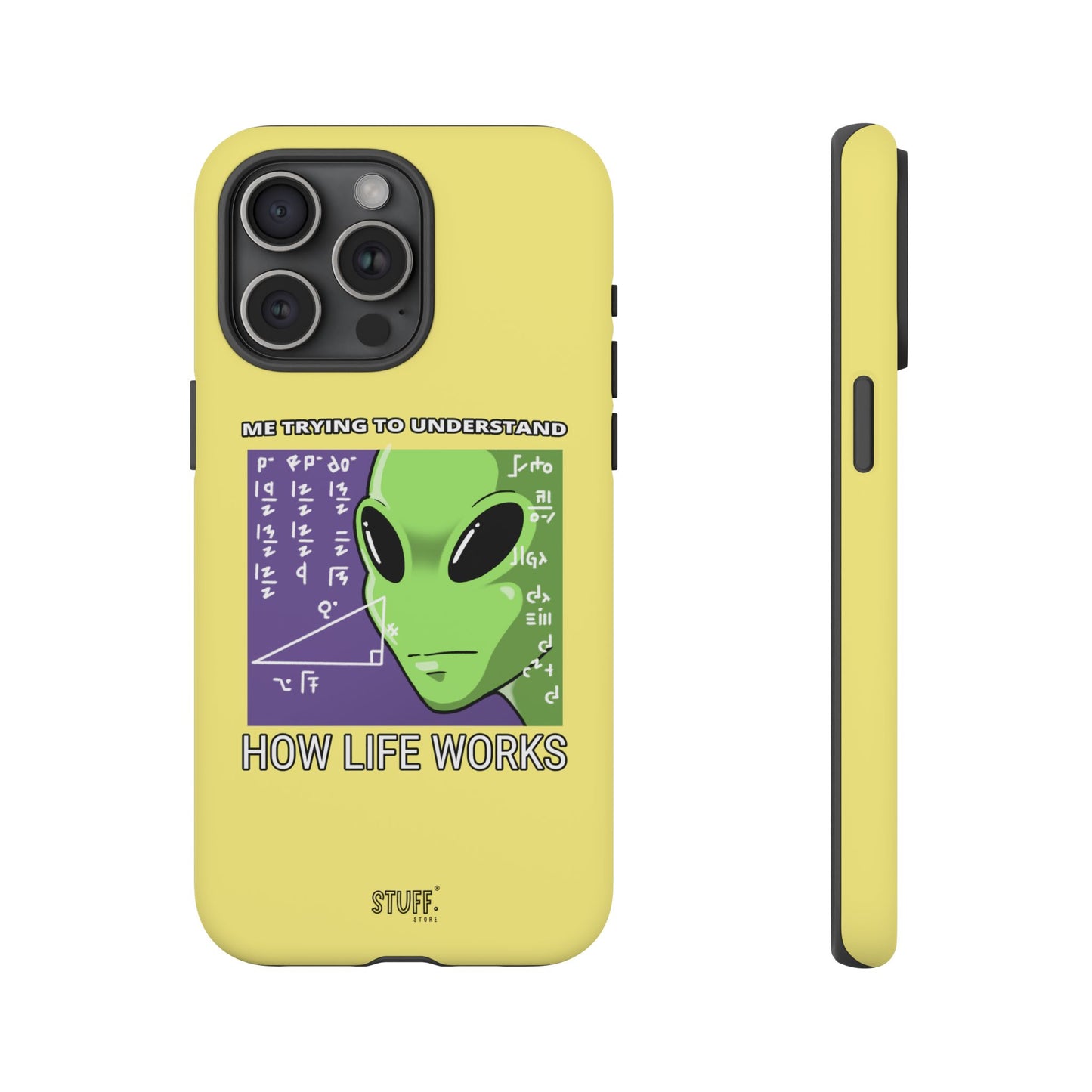 Confused Alien Case | Coque résistante Dual Protect anti-choc