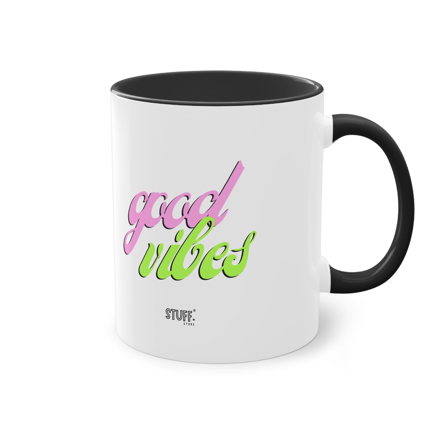 Good Vibes Cup | Mug bicolore en céramique - 330ml