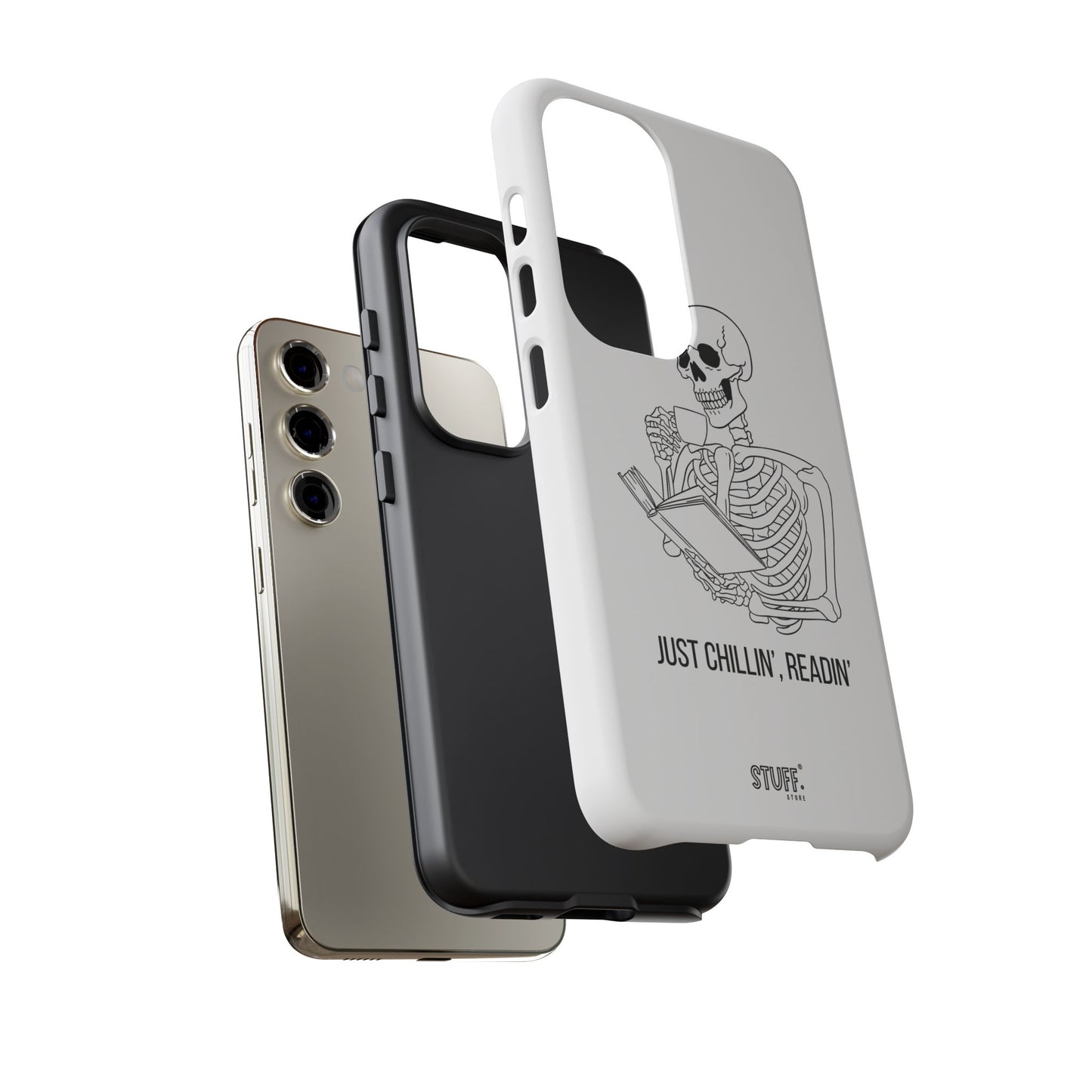 Chillin' Case | Coque résistante double protection avec phrase drôle