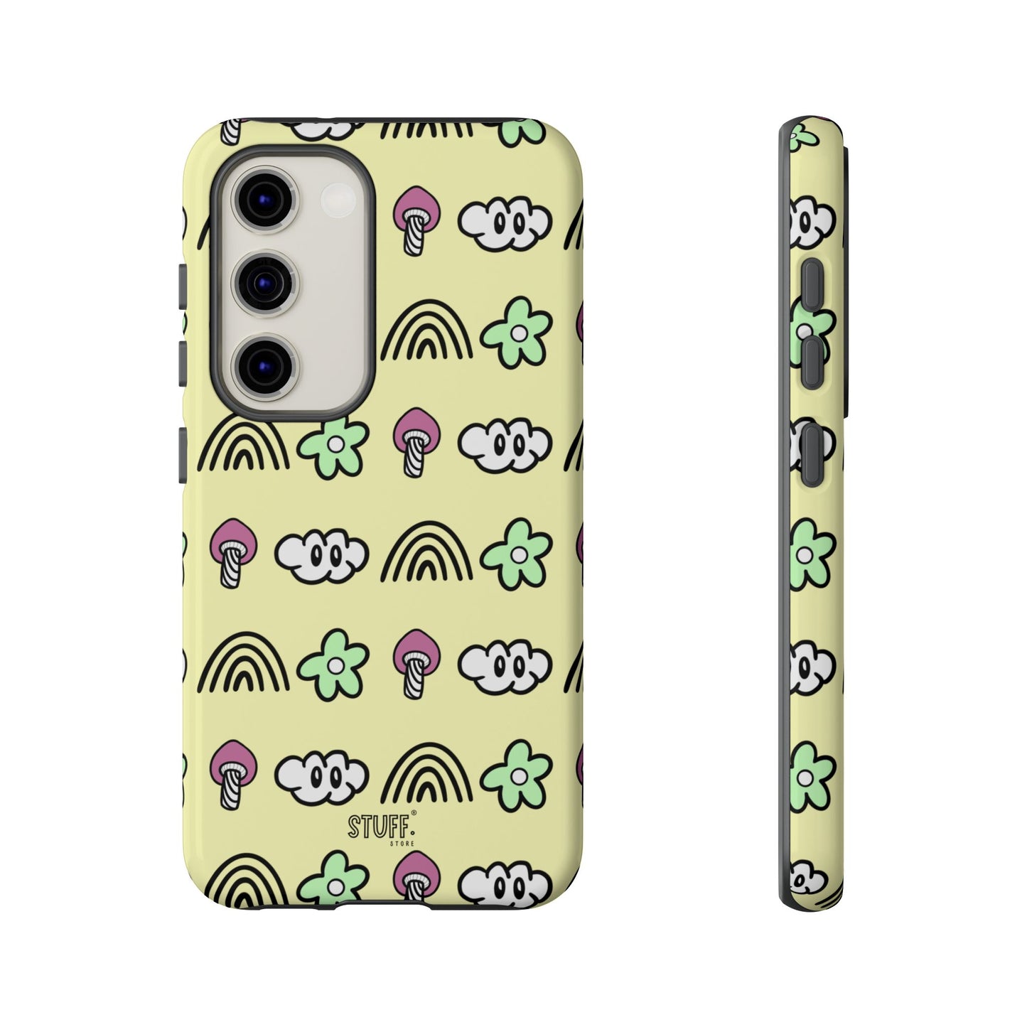 Pixie Case | Coque résistante double protection — Collection Pixie — Jaune