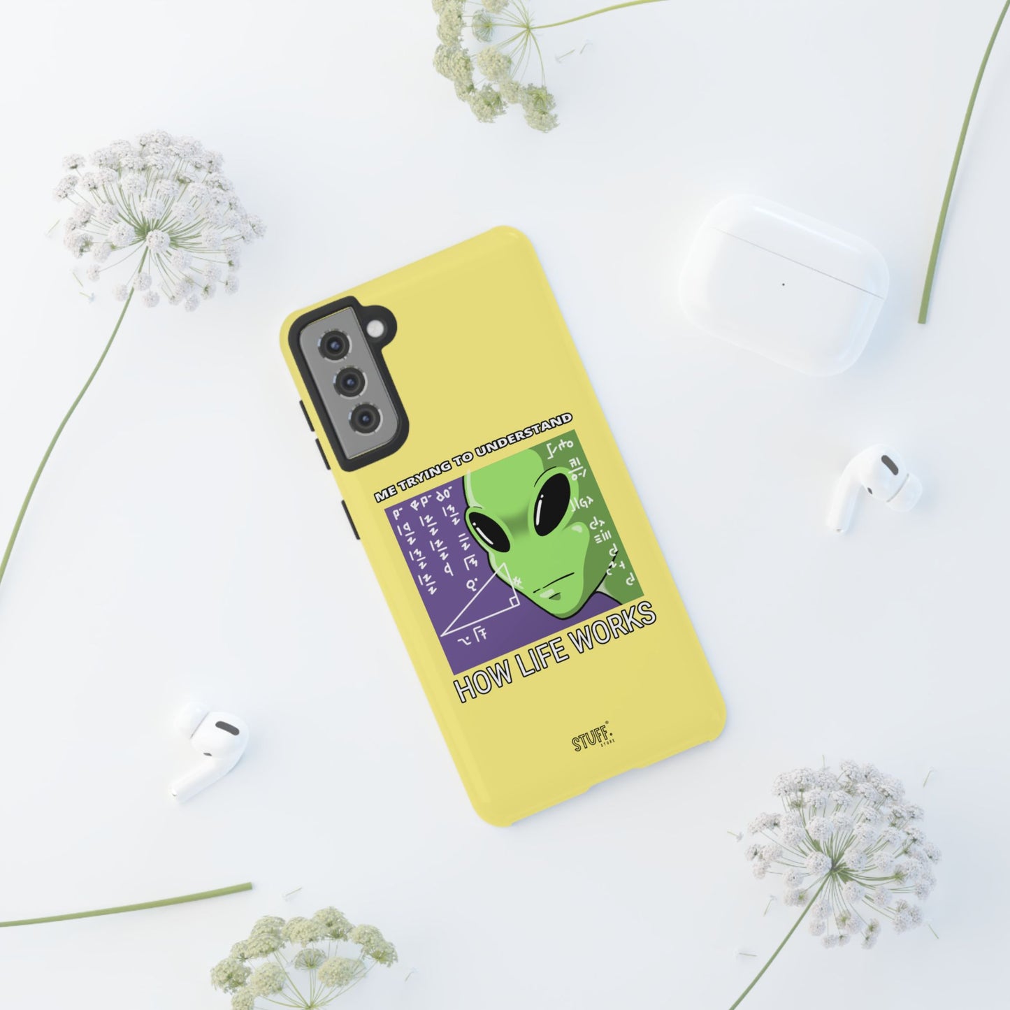Confused Alien Case | Coque résistante Dual Protect anti-choc