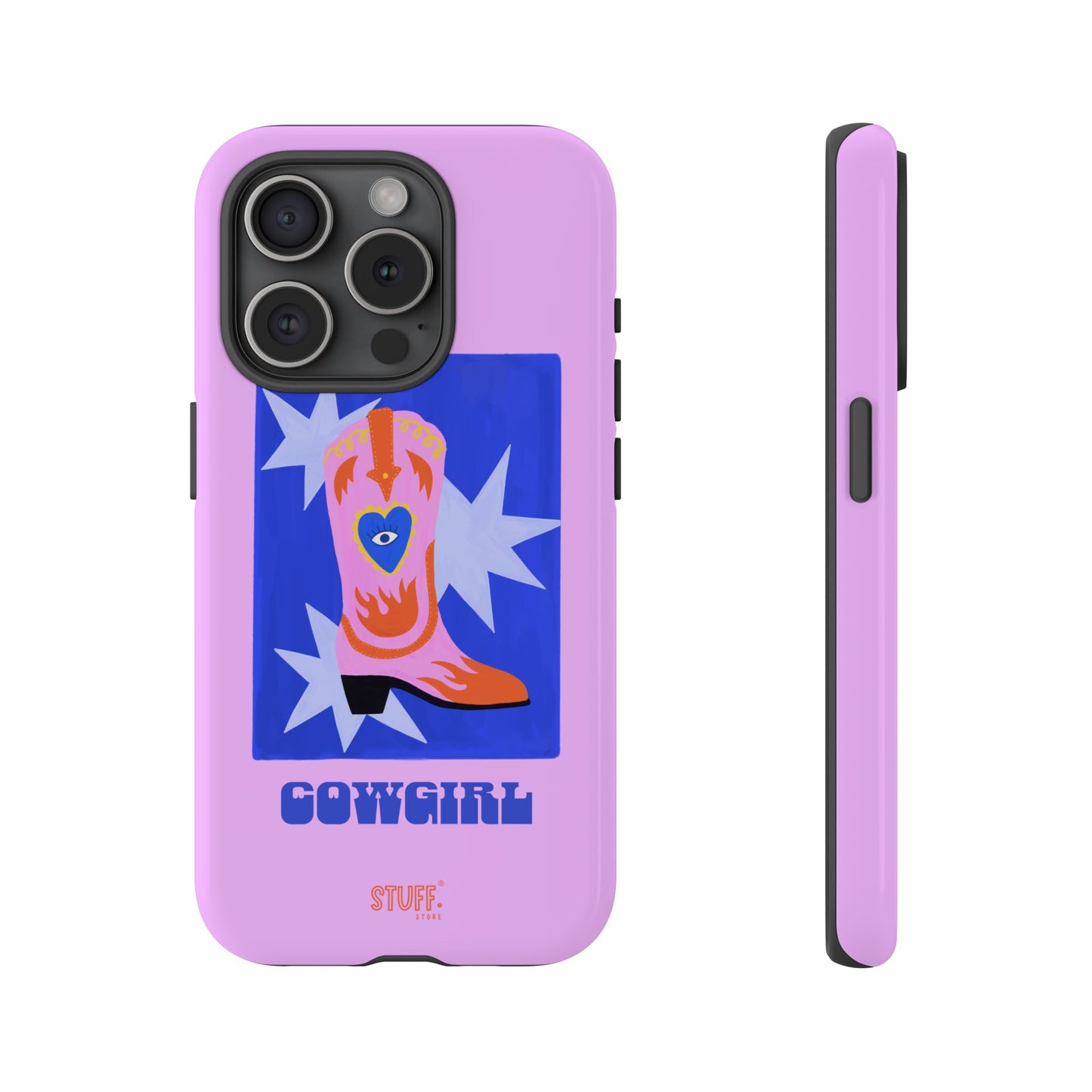 Cowgirl Case | Cose résistante double protection avec Design Western
