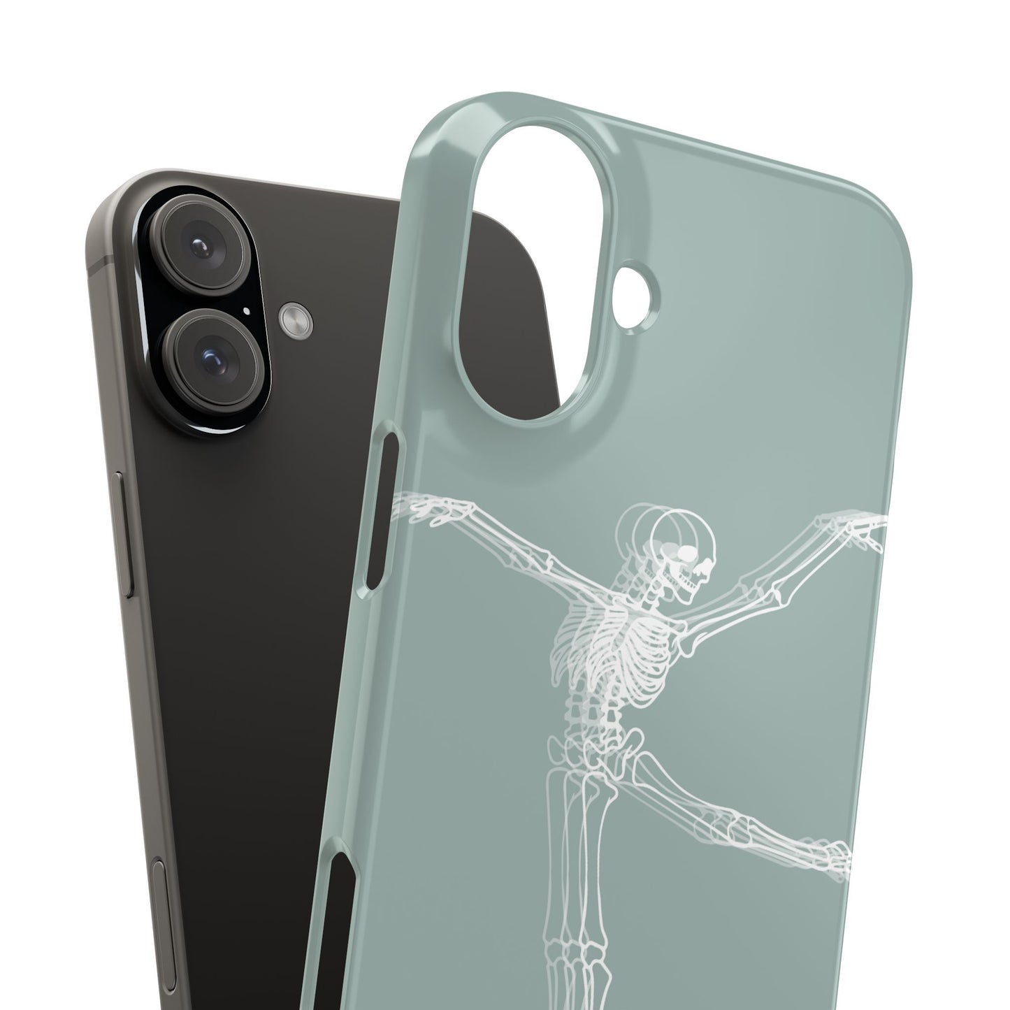 Bone-a-Rina | Coque slim durable et anti-chocs avec Design de Squelette Ballerine